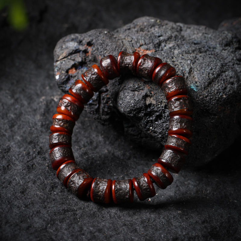 Yak Bone Bead Bracelet