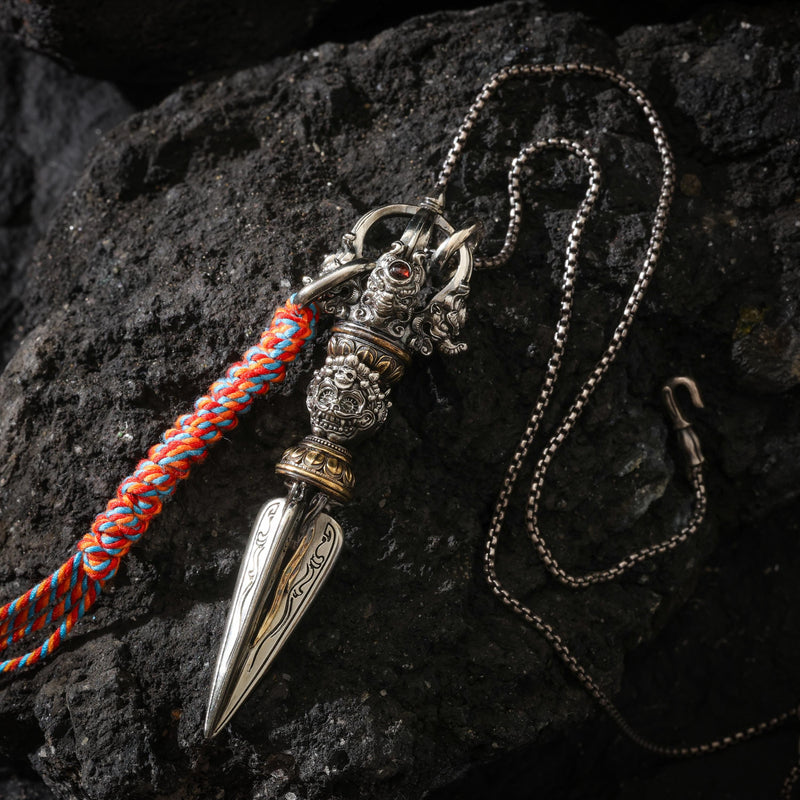 Phurba Pendant Necklace