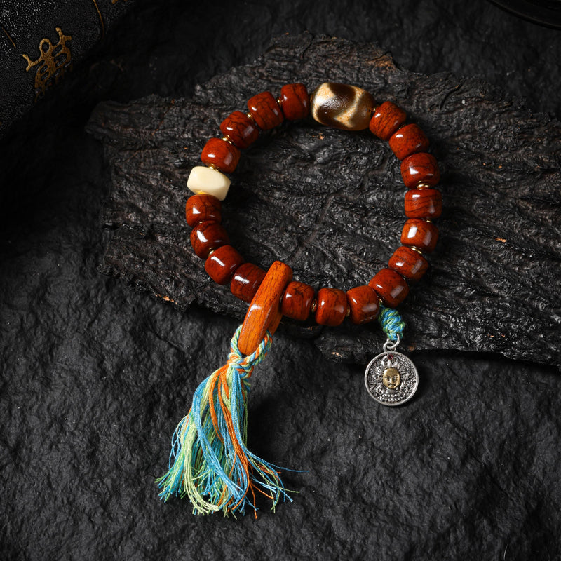 Yak Bone Bead Bracelet