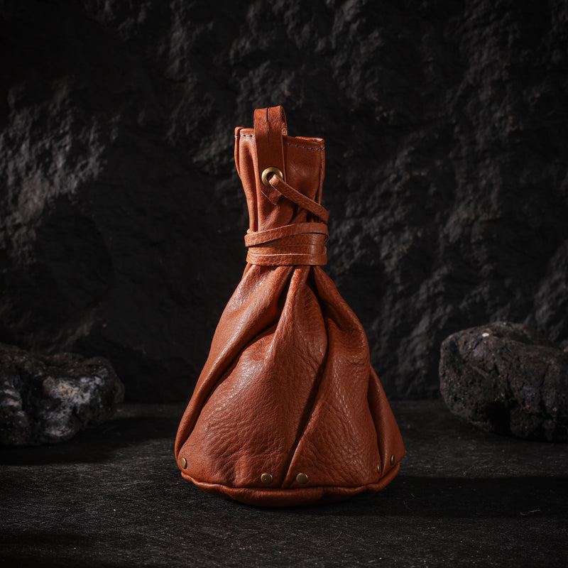 Drawstring Pouch with Clip