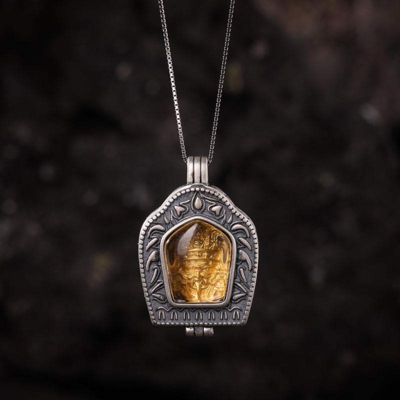 Zaki Lhamo Locket Pendant Necklace