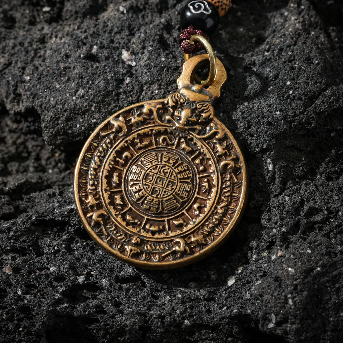 Nine-Palace Bagua Amulet Meaning: The Tibetan Cosmic Talisman