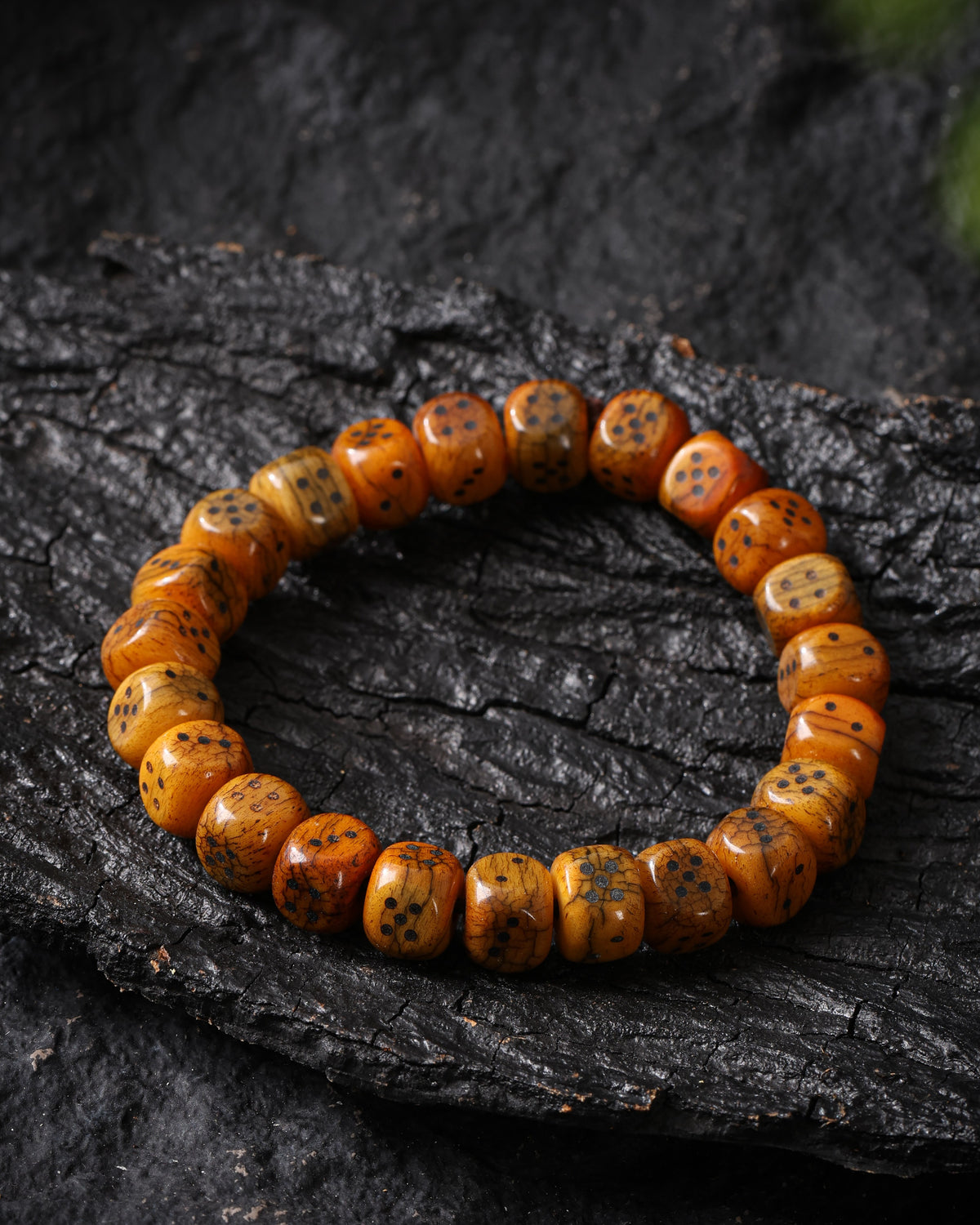 Yak Bone Dice Fortune Bracelet