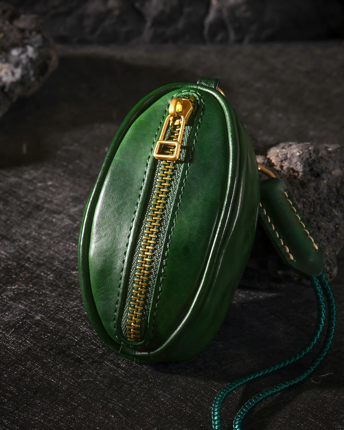 Vajra Cowhide Jewelry Pouch-15