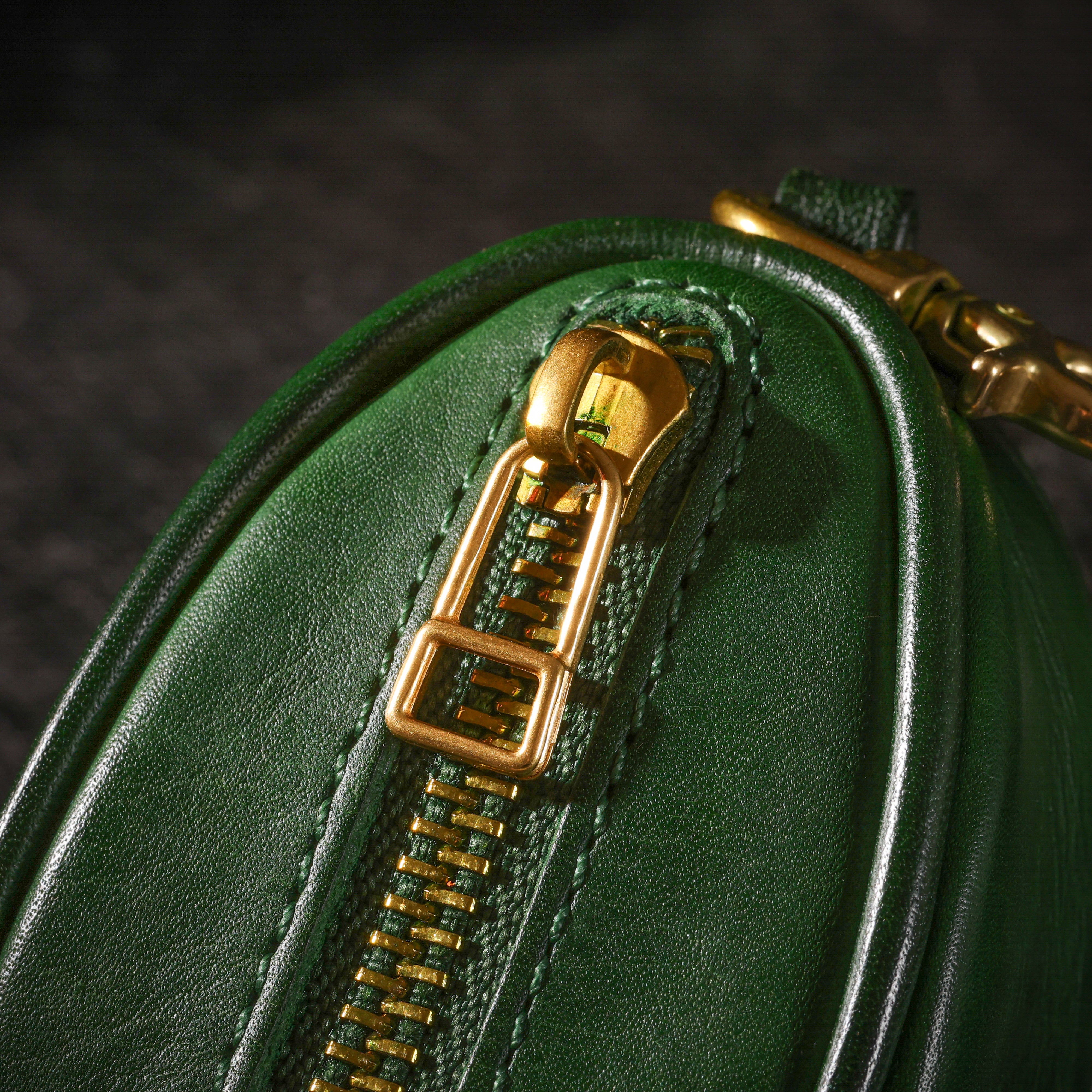 Sacchetto portagioie in pelle di mucca Vajra tibetano-10