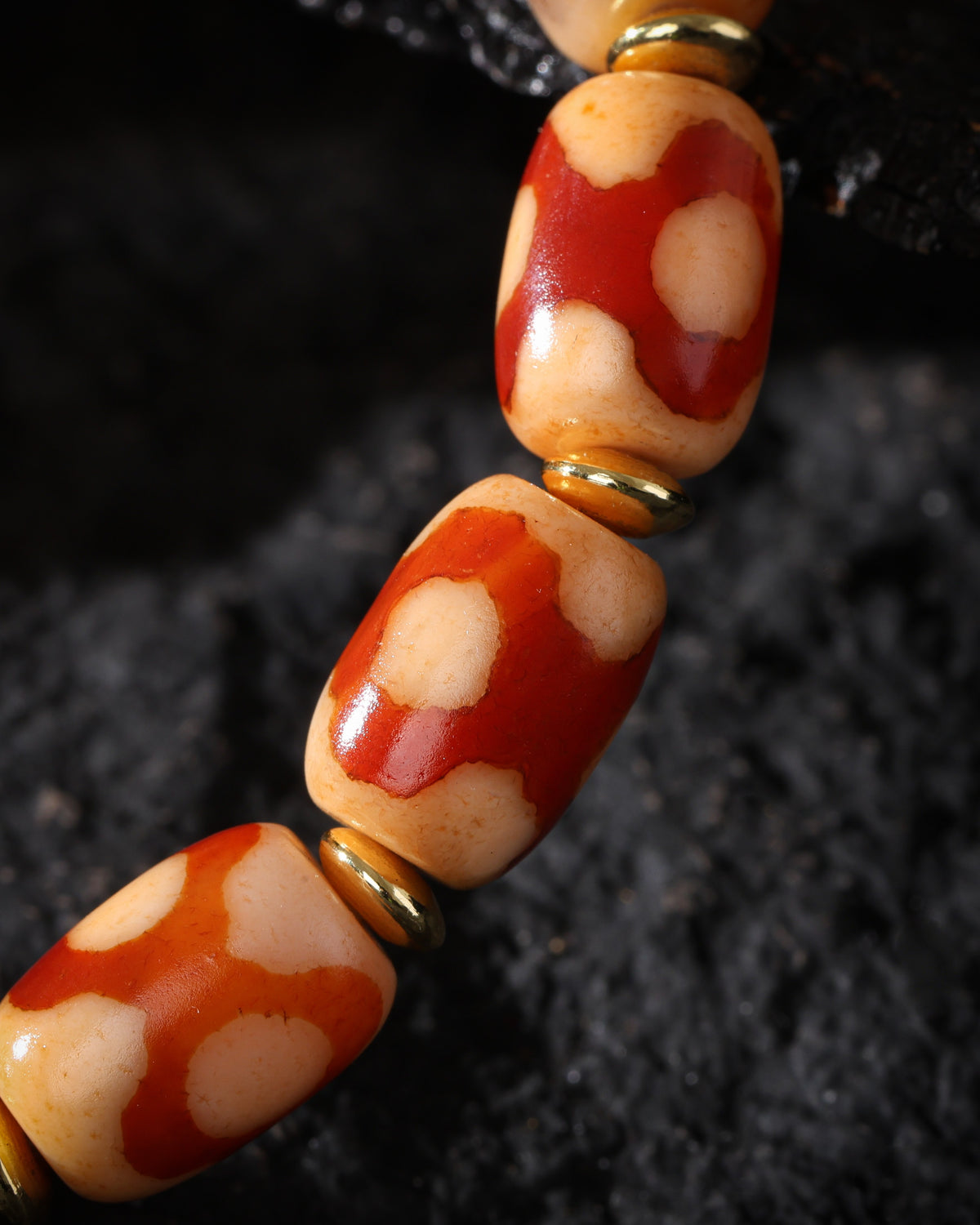 One-Eye Dzi Mala Bracelet-4