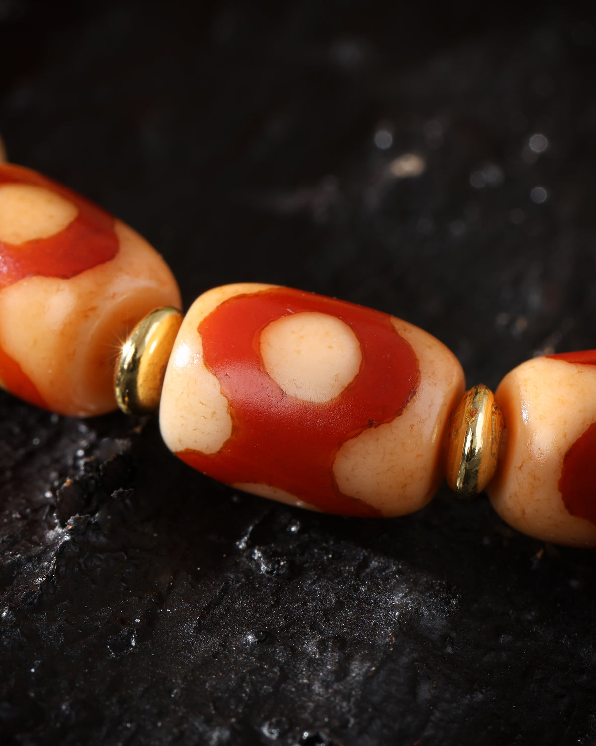 One-Eye Dzi Mala Bracelet-5