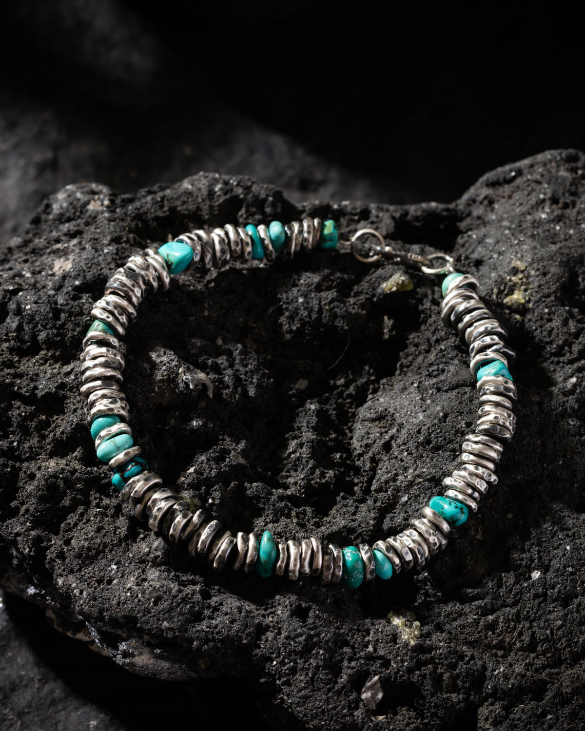 Turquoise Bracelet 999 Fine Silver