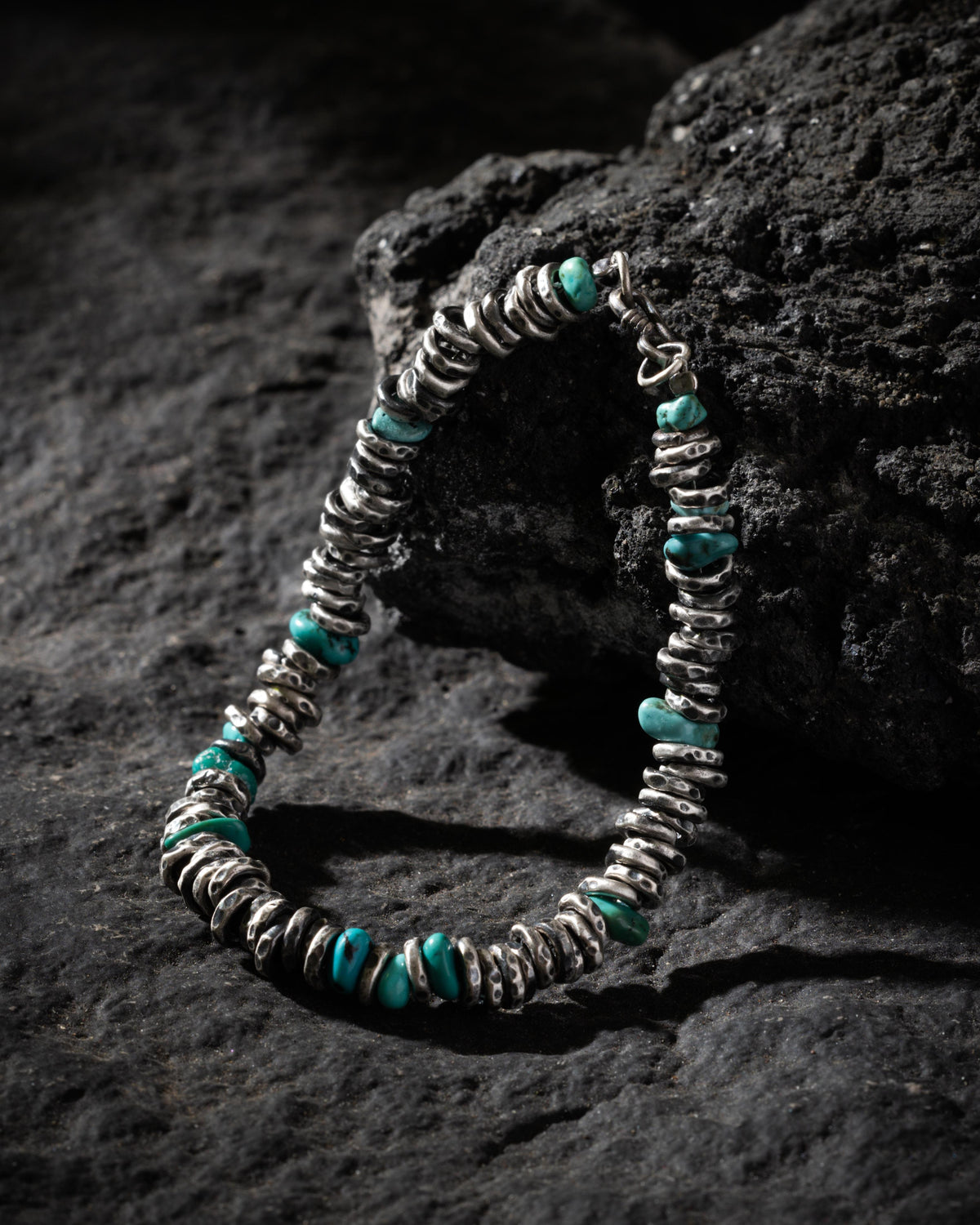 Turquoise Bracelet 999 Fine Silver-4