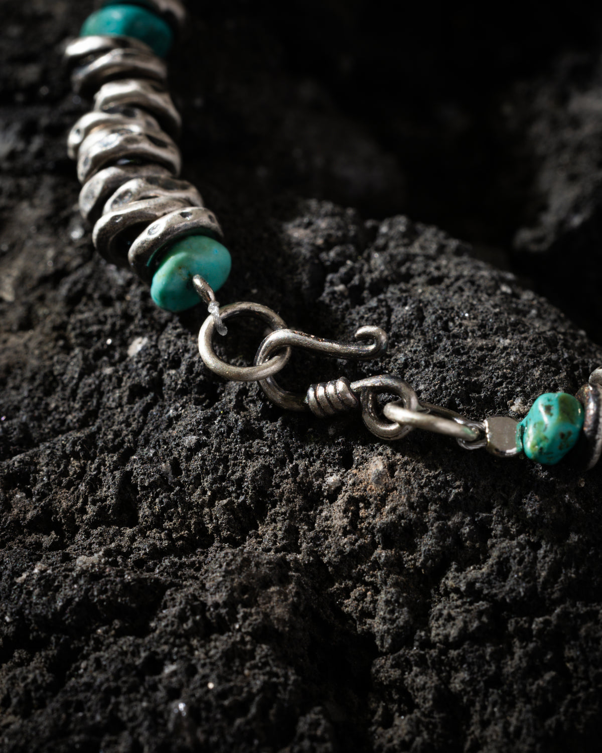 Turquoise Bracelet 999 Fine Silver-6
