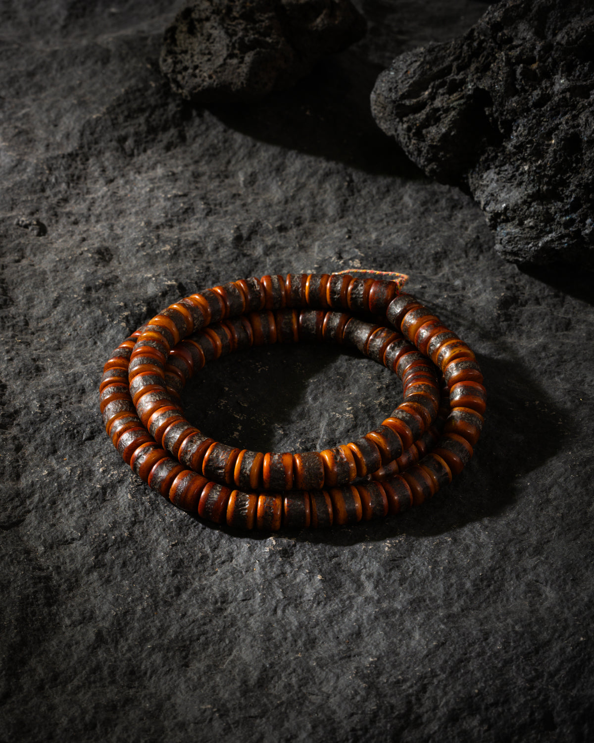 108 Yak Bone Mala Necklace-5