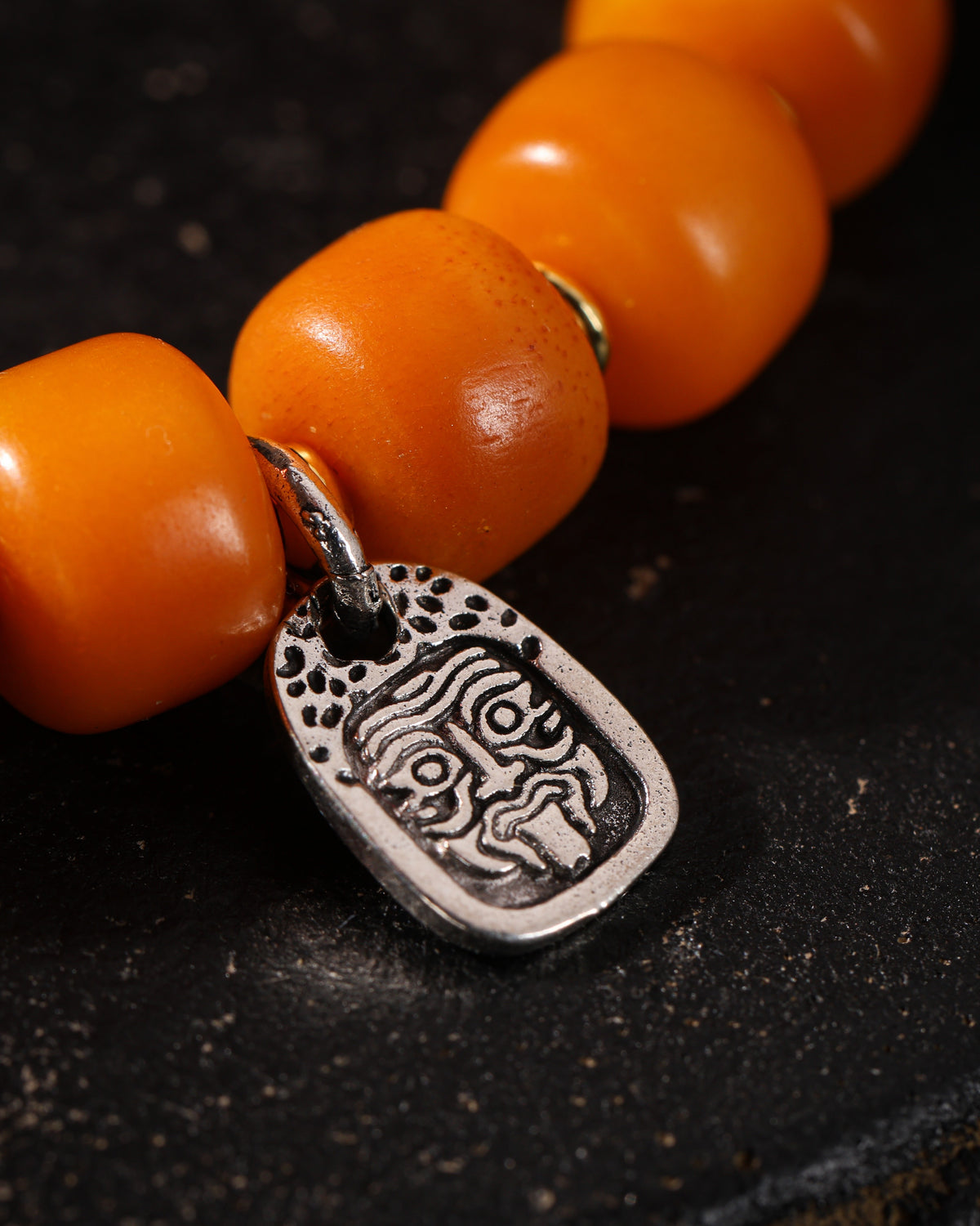 Yak Bone Bead Bracelet-6
