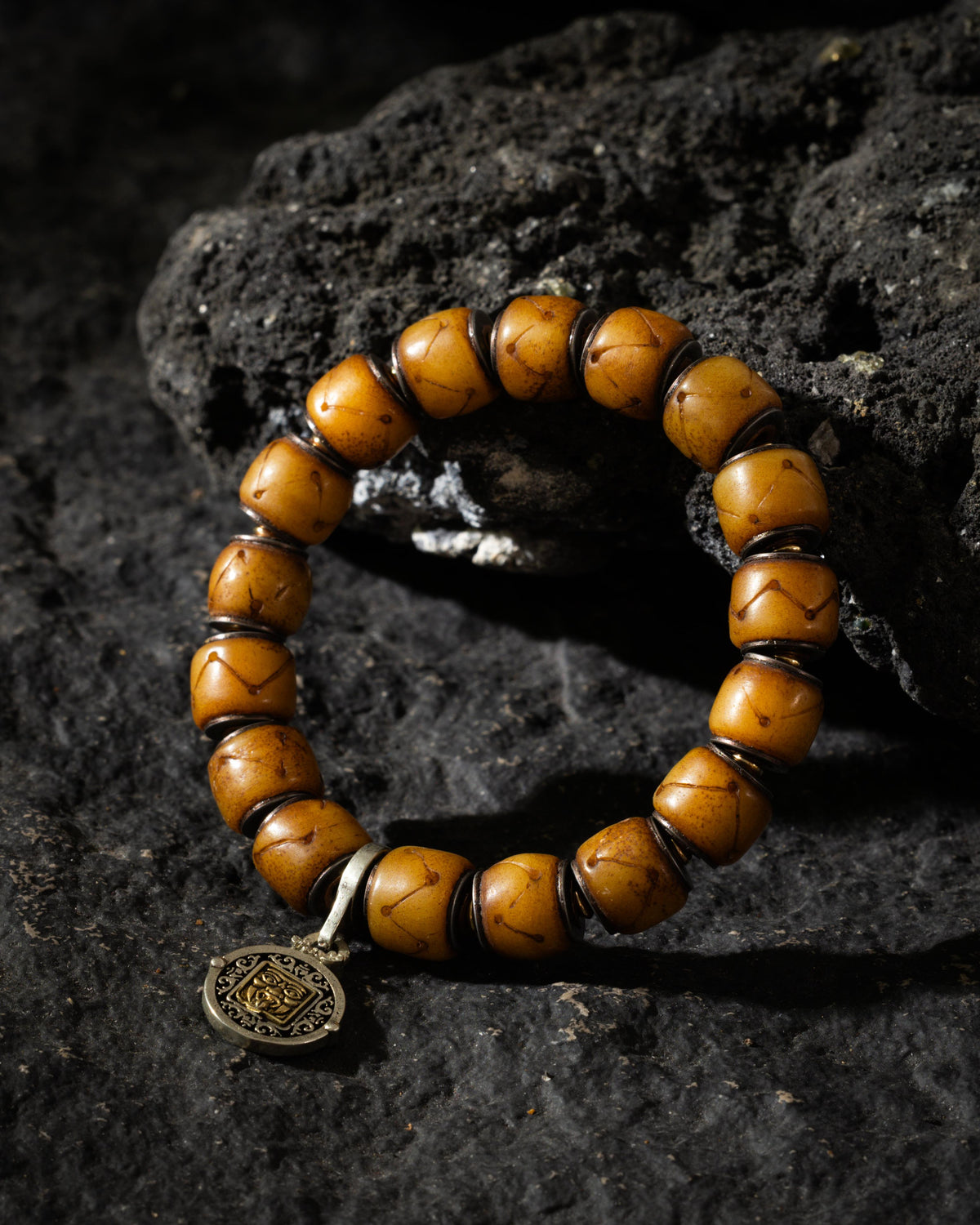 Yak Bone Zaki Lhamo Bracelet-4
