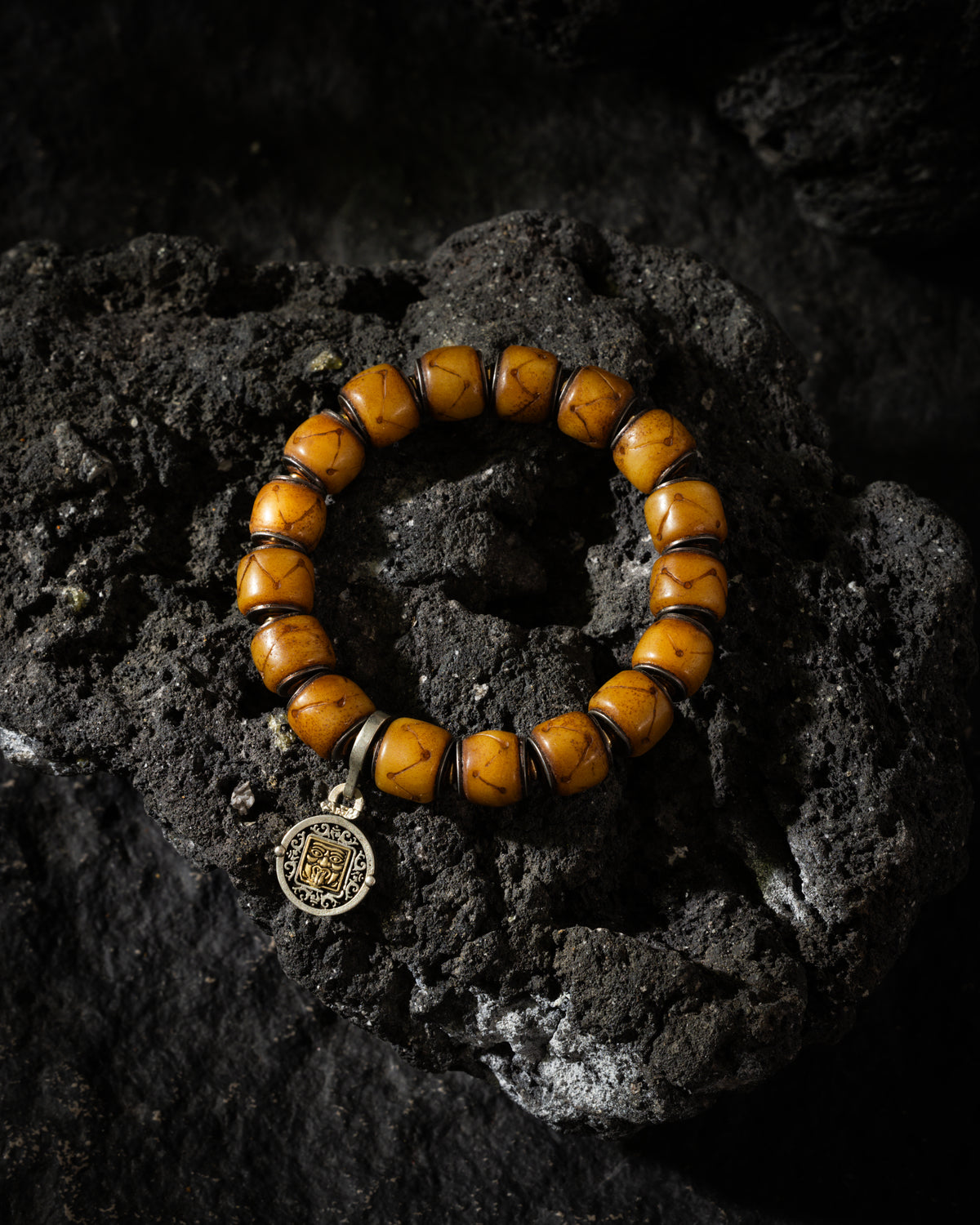 Yak Bone Zaki Lhamo Bracelet-1