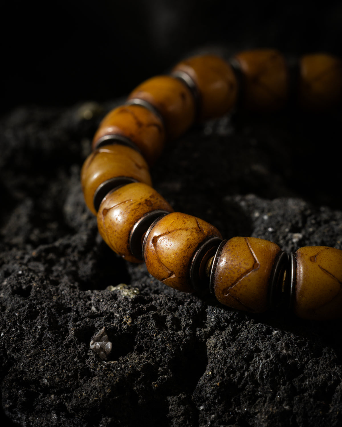 Yak Bone Zaki Lhamo Bracelet-6