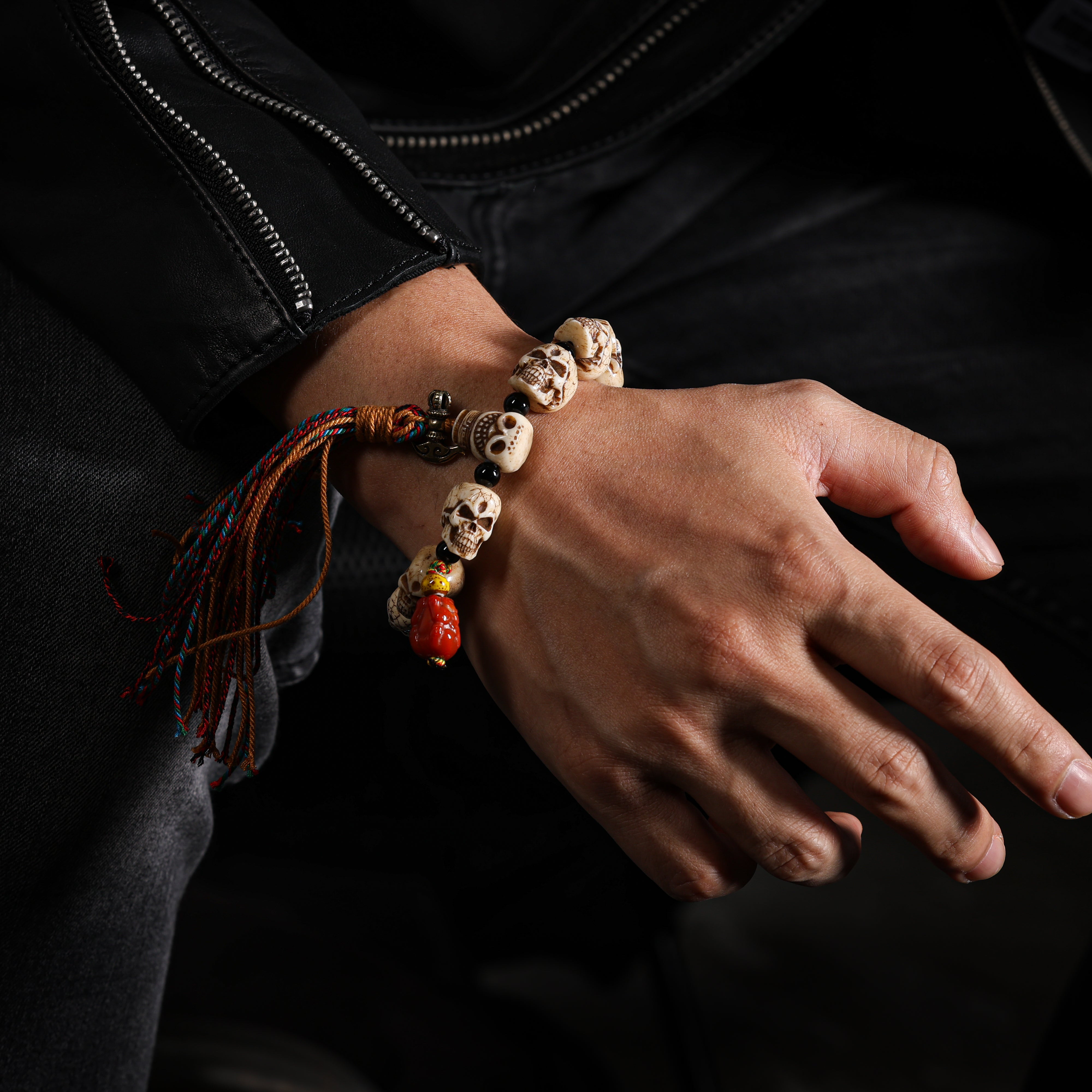 Bone Skull Bracelet Charnel Ground