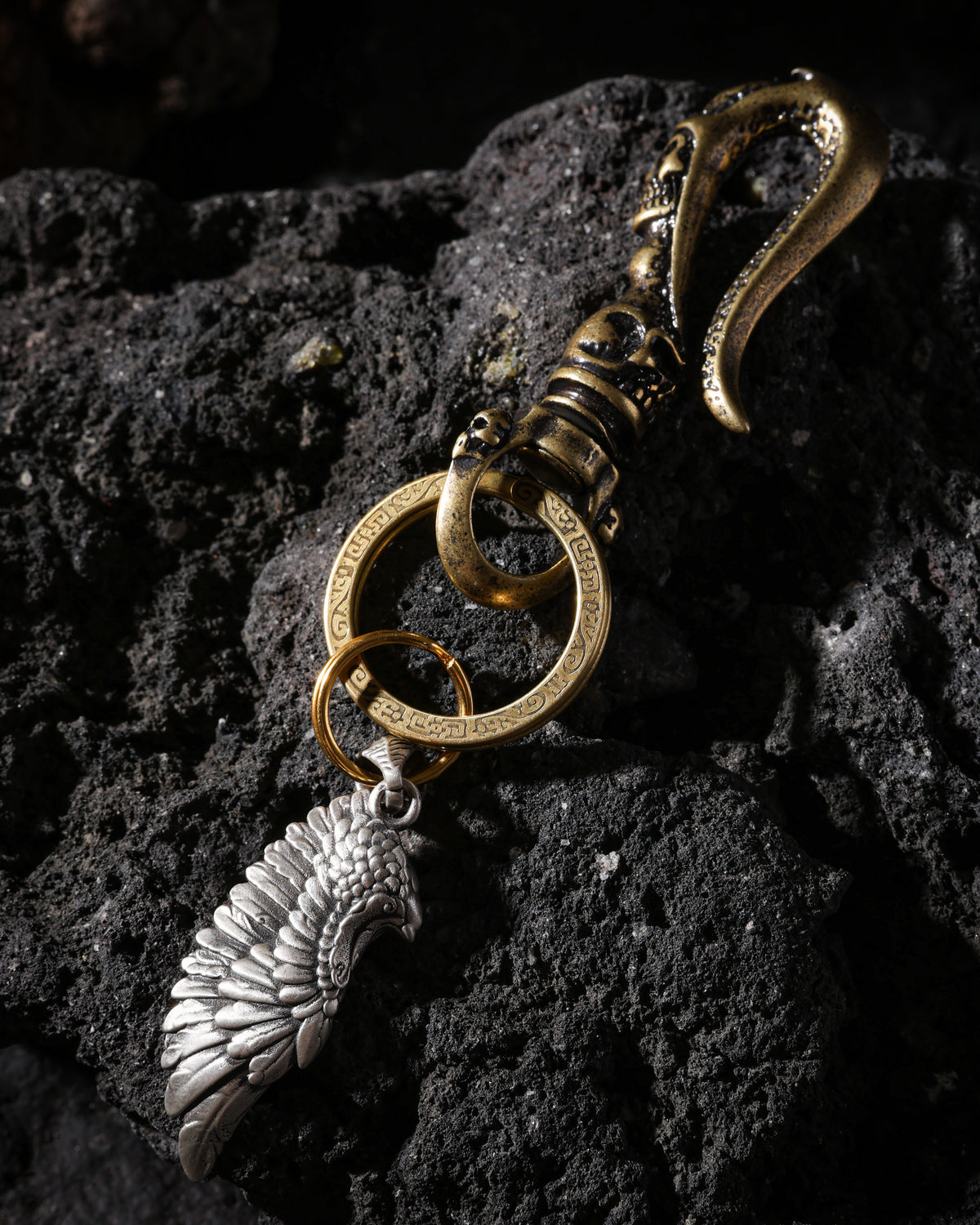 Garuda Wing Talisman Charm-30
