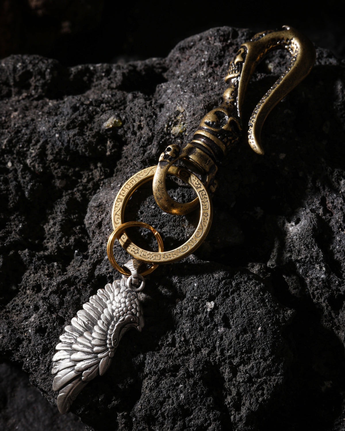 Garuda Wing Talisman Charm-35