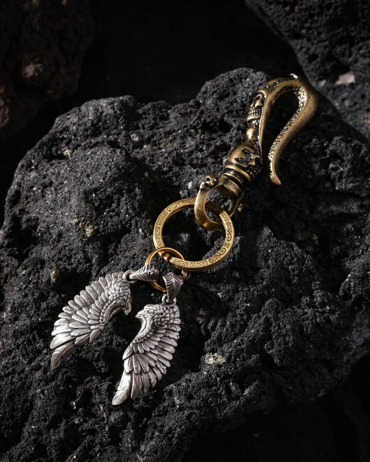 Garuda Wing Talisman Charm-36