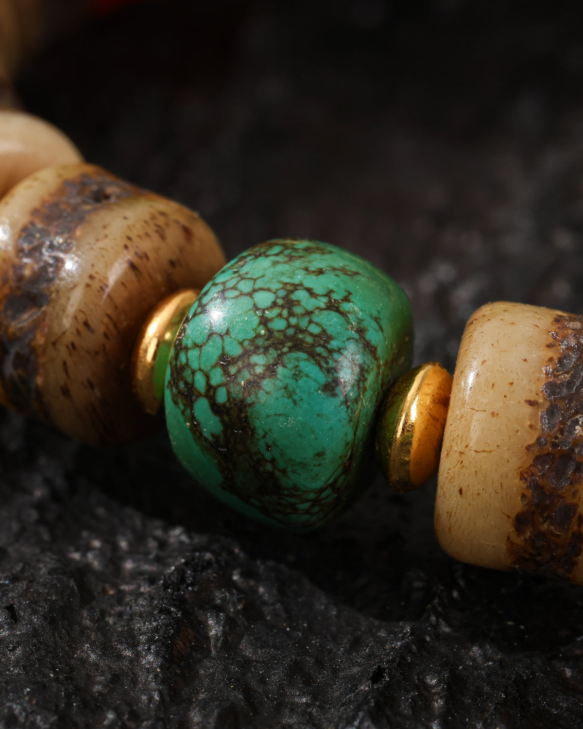 Yak Bone Talisman Bracelet-6