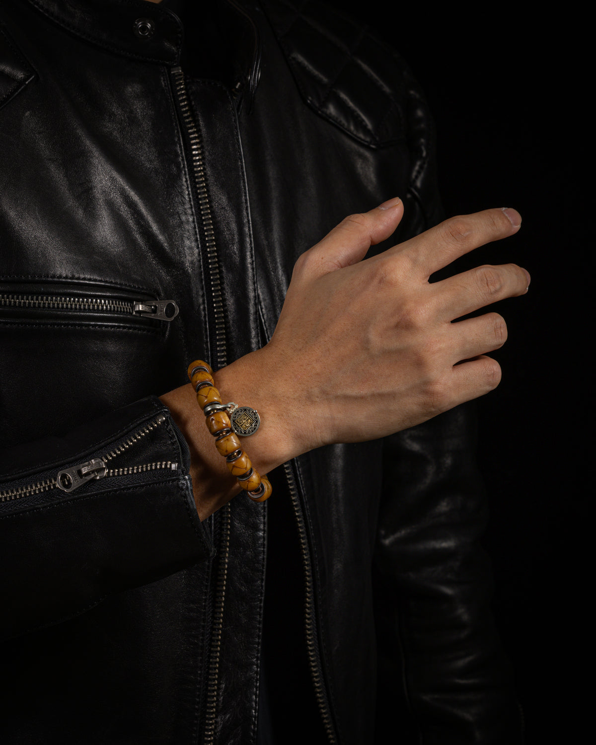 Yak Bone Zaki Lhamo Bracelet-3
