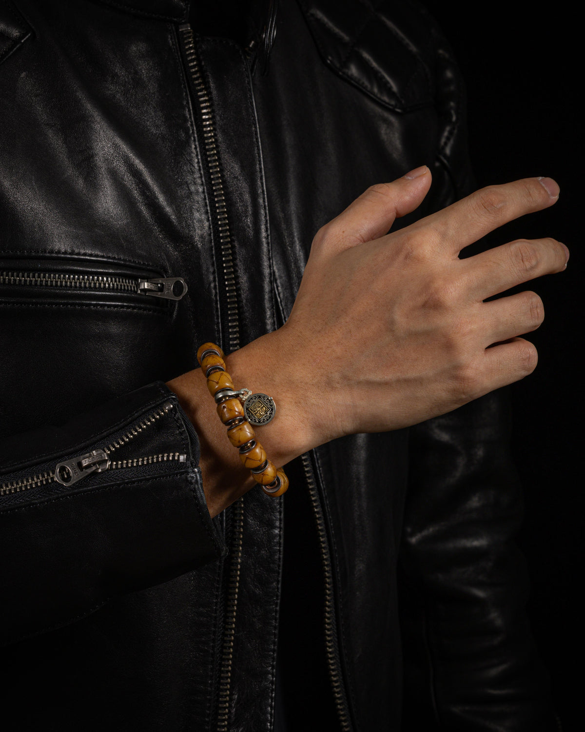 Yak Bone Zaki Lhamo Bracelet-3
