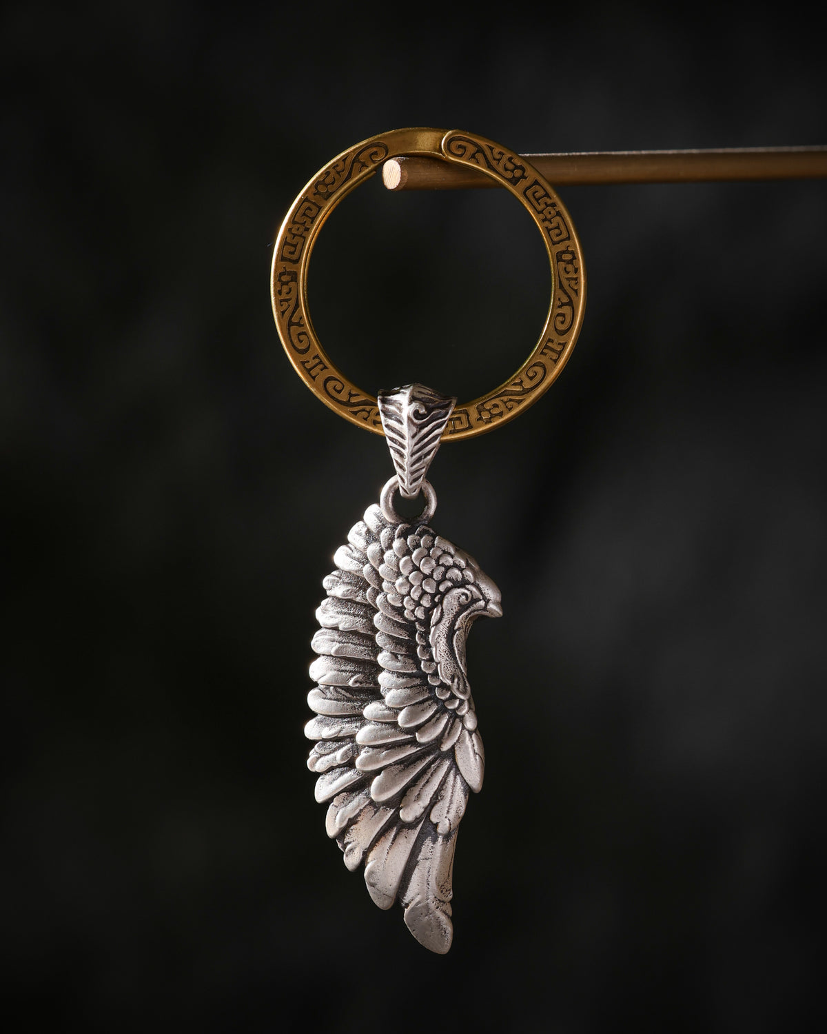 Garuda Wing Talisman Charm-20