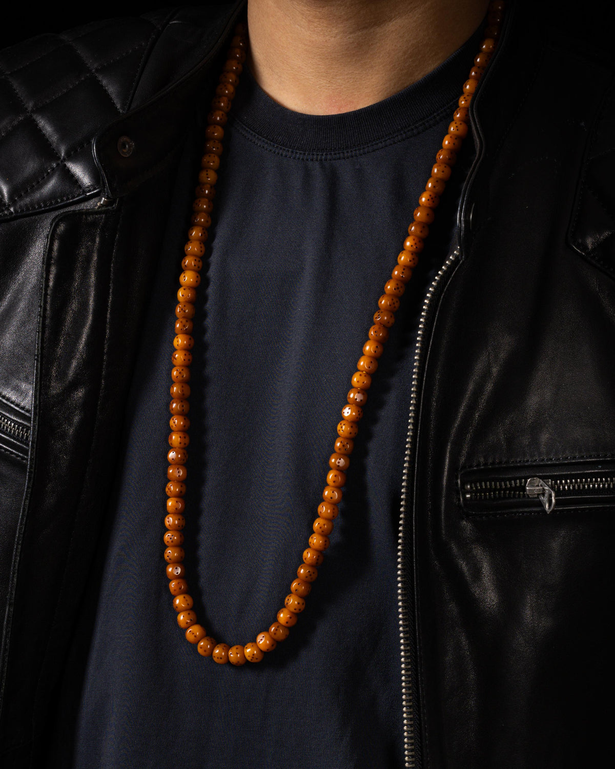 Yak Bone Dice 108 Mala Necklace