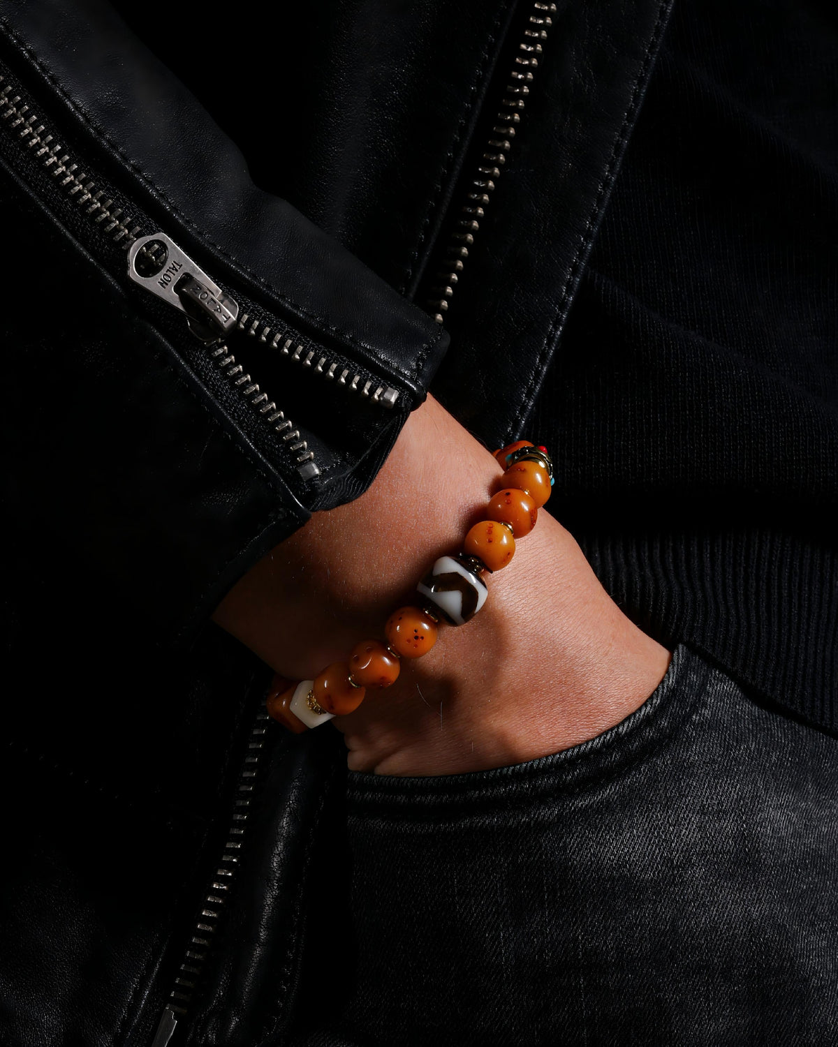 Yak Bone Dice Bracelet