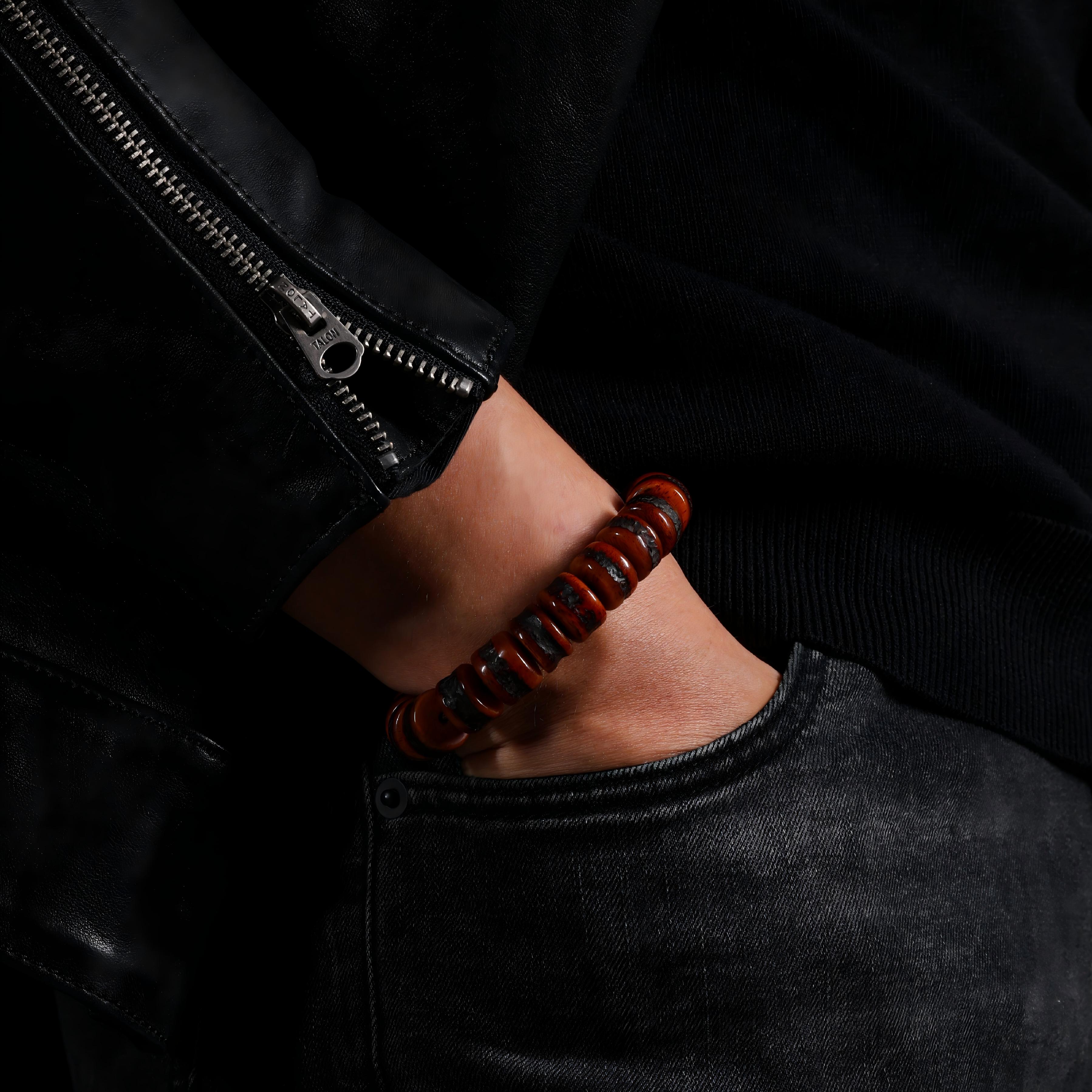 Yak Bone Bead Bracelet