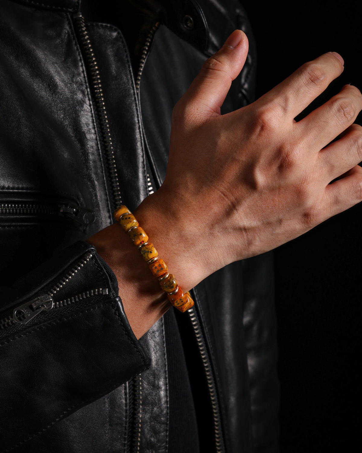 Yak Bone Dice Fortune Bracelet-5
