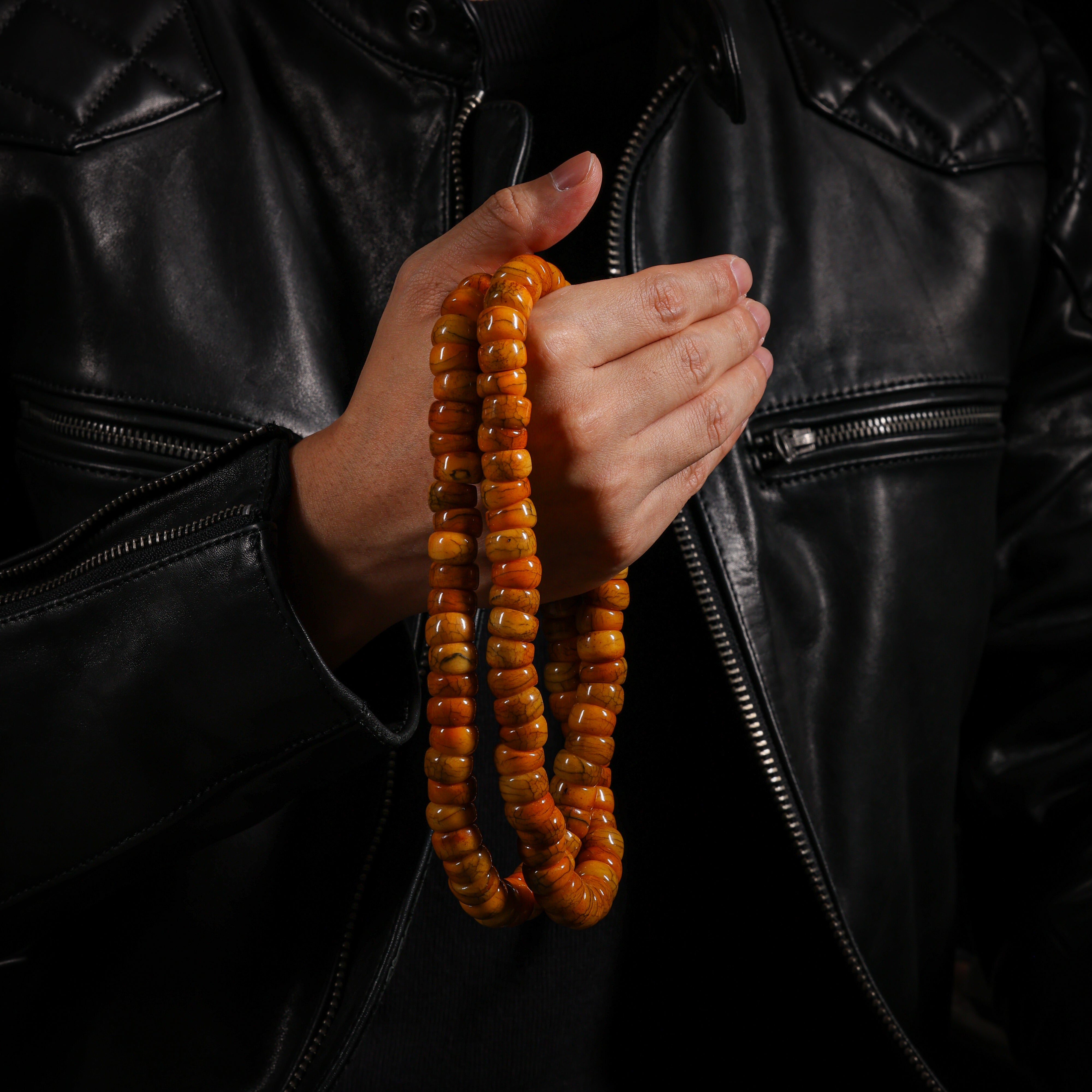 Bottenketting met 108 Mala-kralen-3
