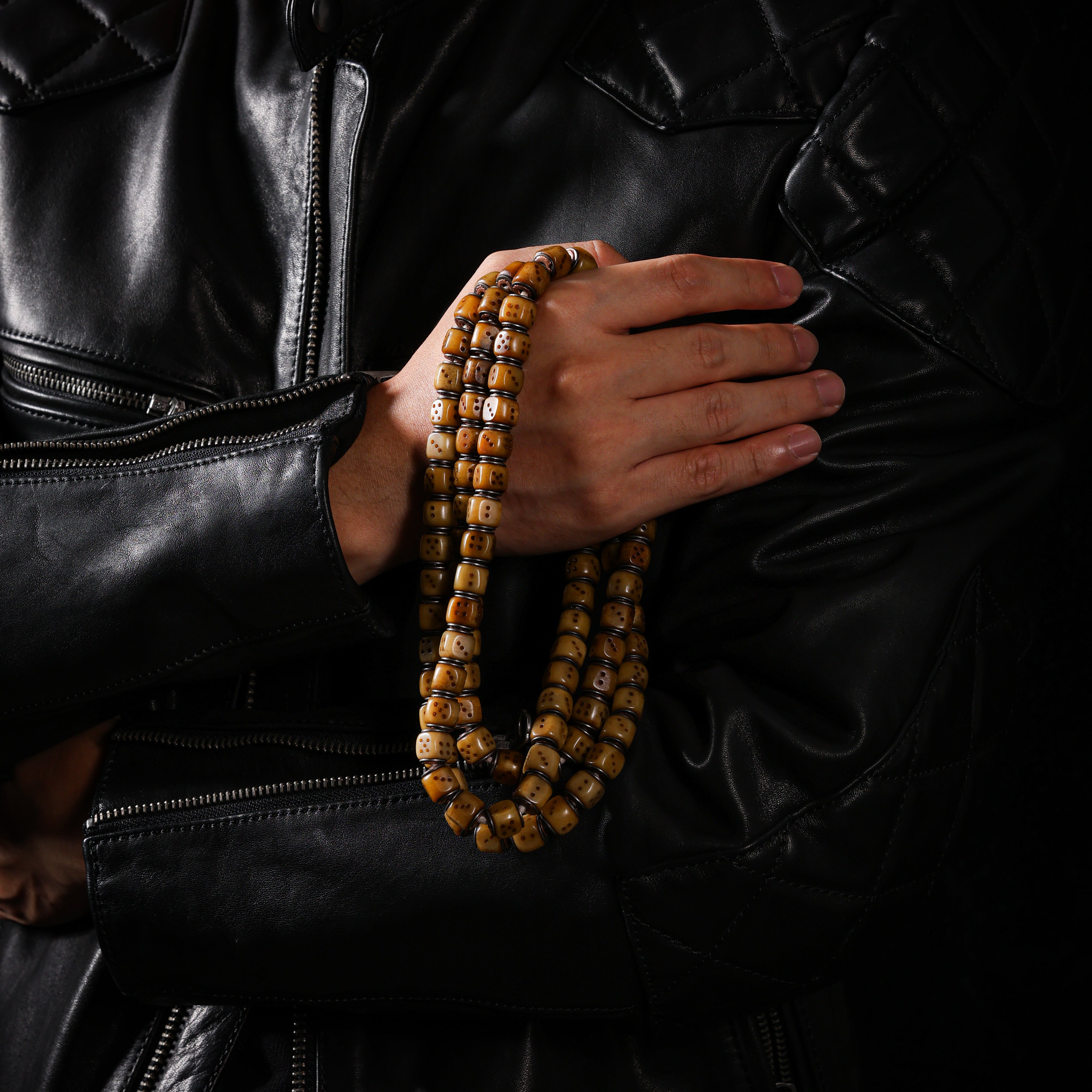 Bottenketting met 108 Mala-kralen-3