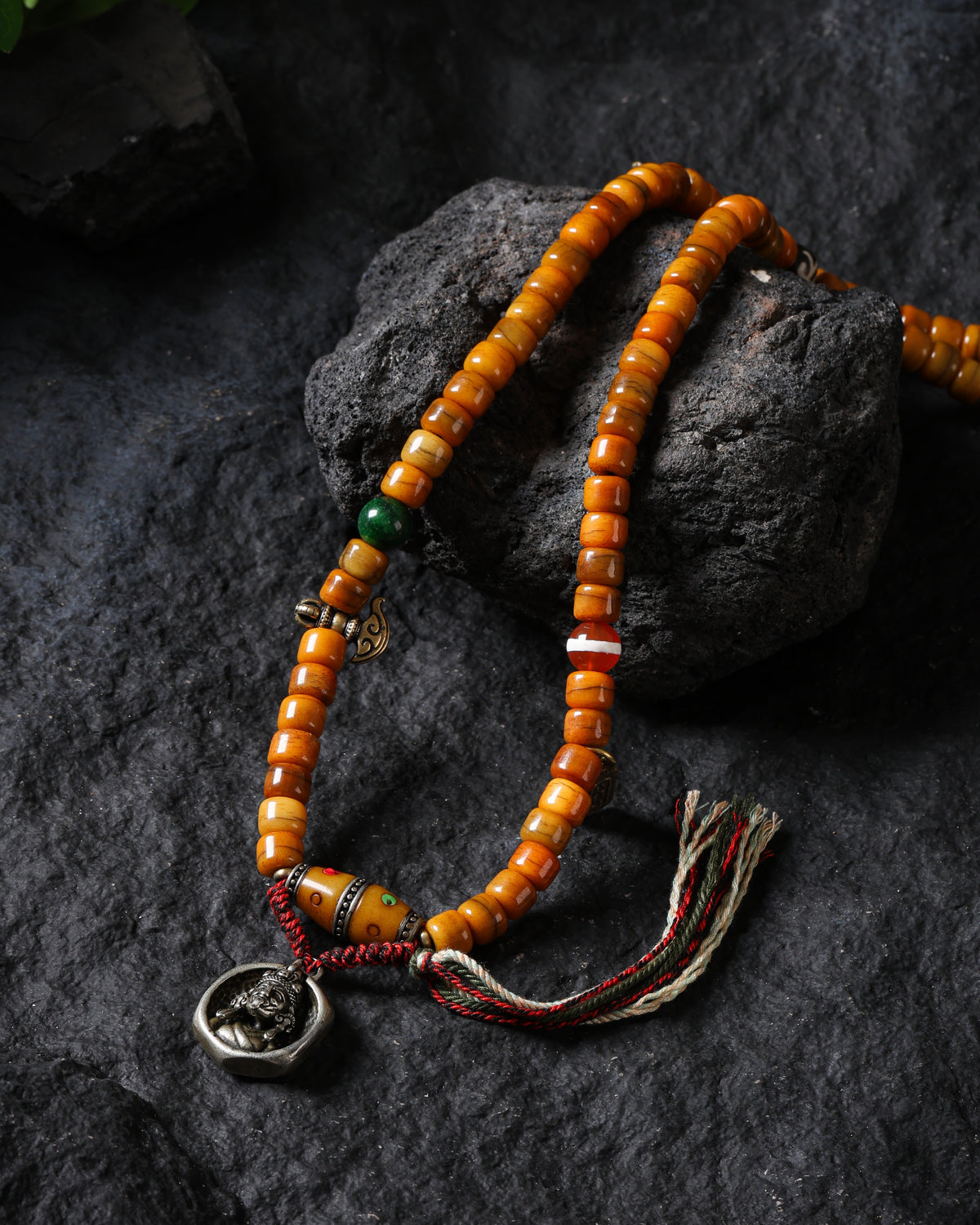 Bone Necklace 108 Mala Beads