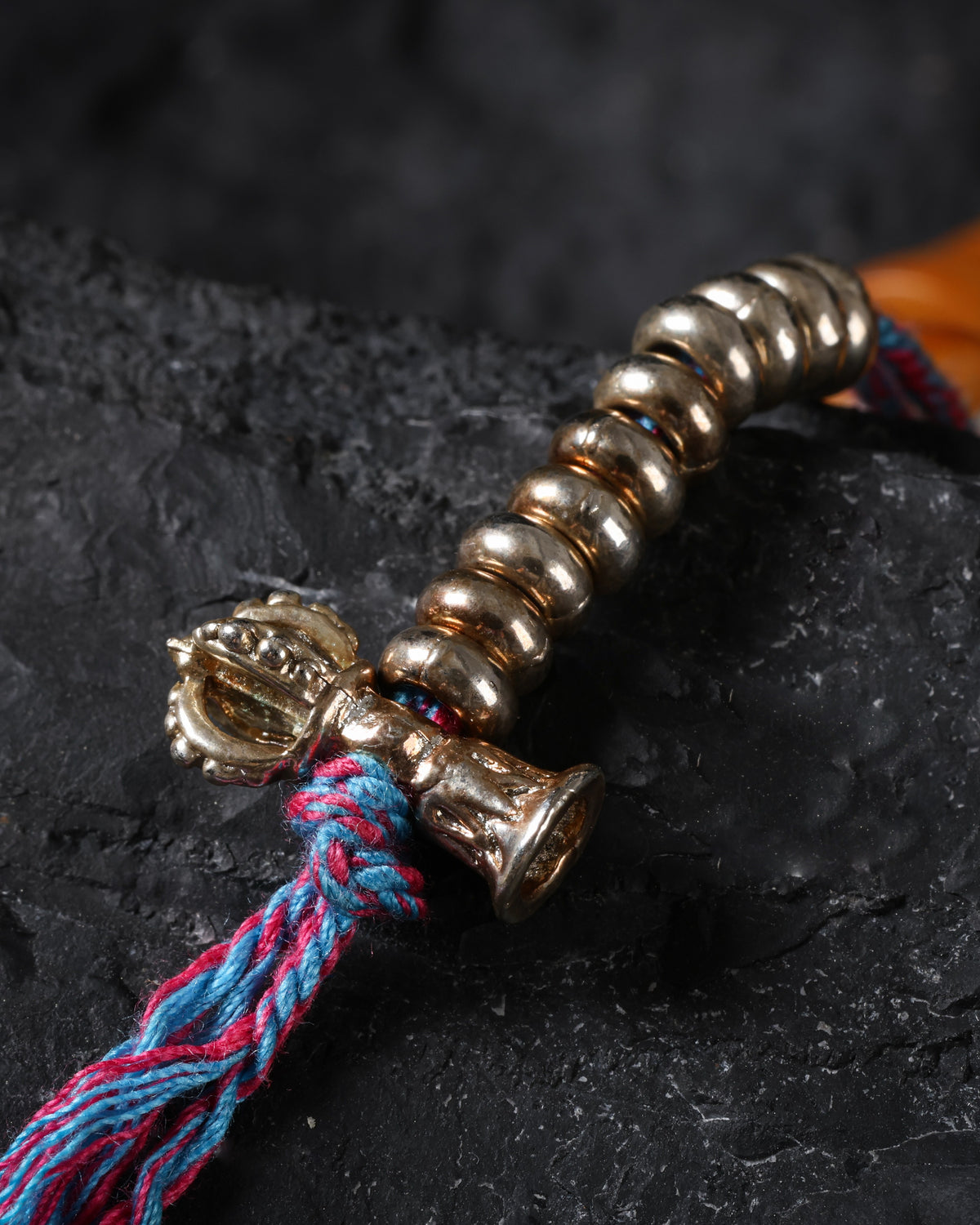 Yak Bone 108-Bead Mala Necklace-5