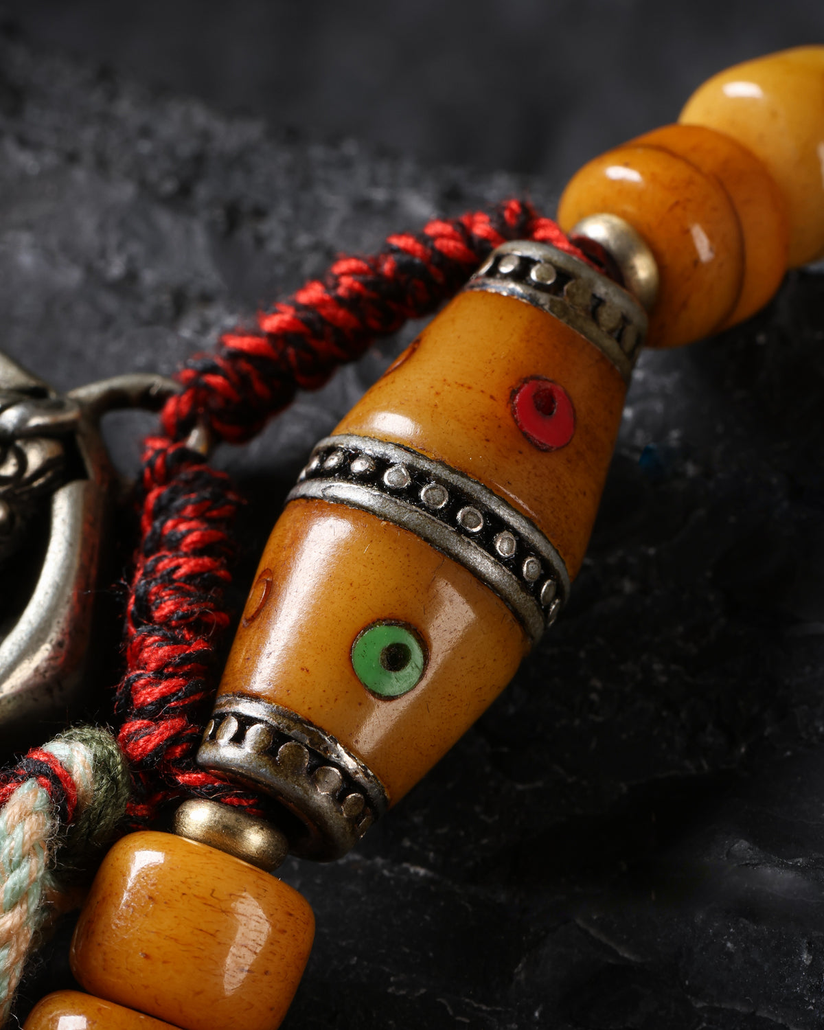 Bone Necklace 108 Mala Beads-4