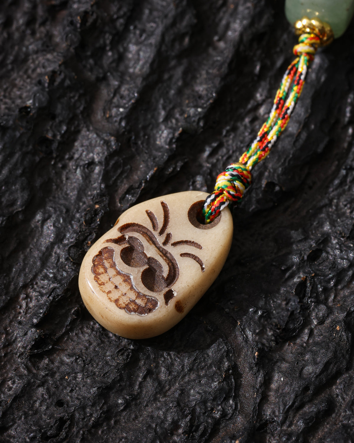 Bone Necklace 108 Mala Beads-7