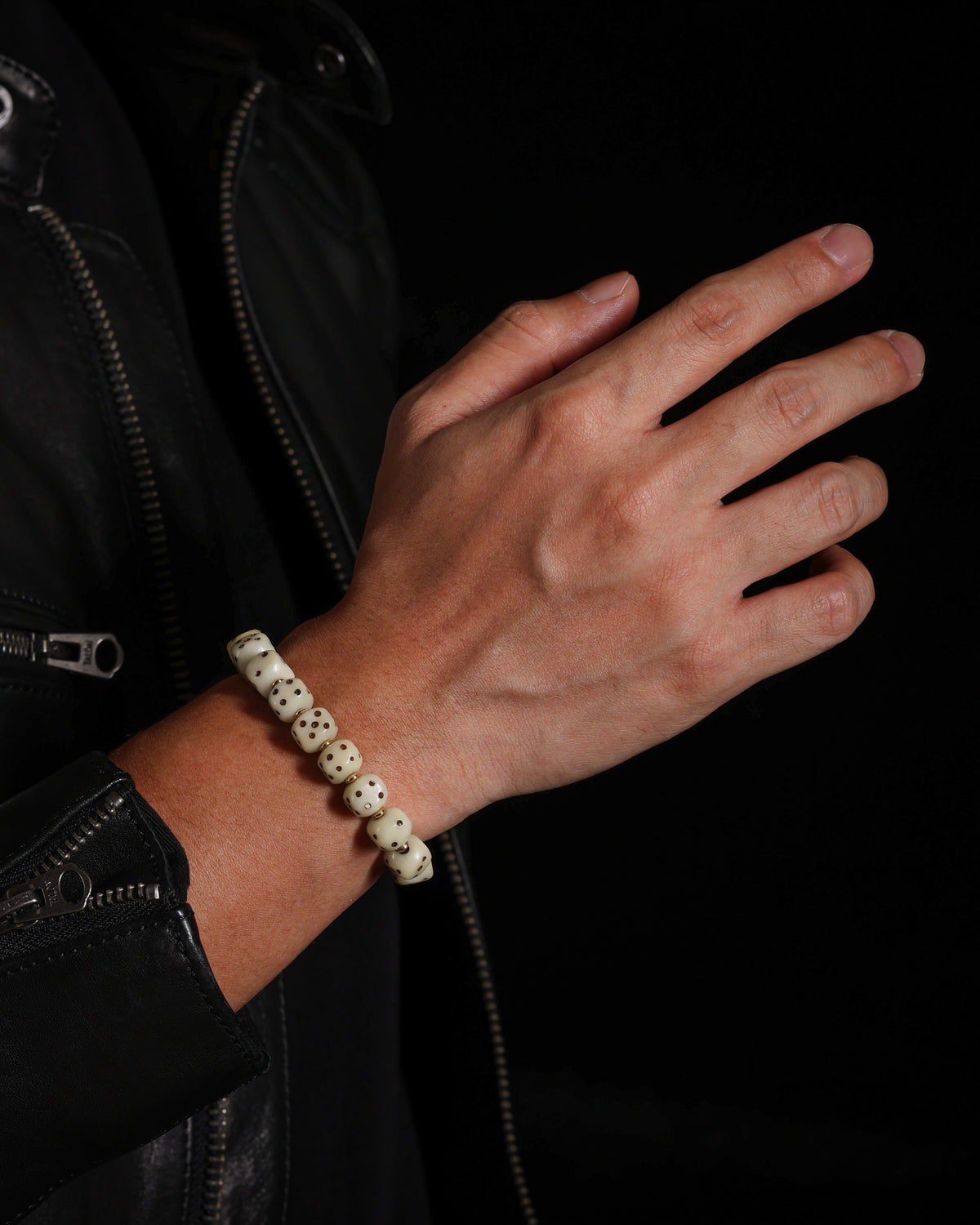 Yak Bone Dice Fortune Bracelet-3
