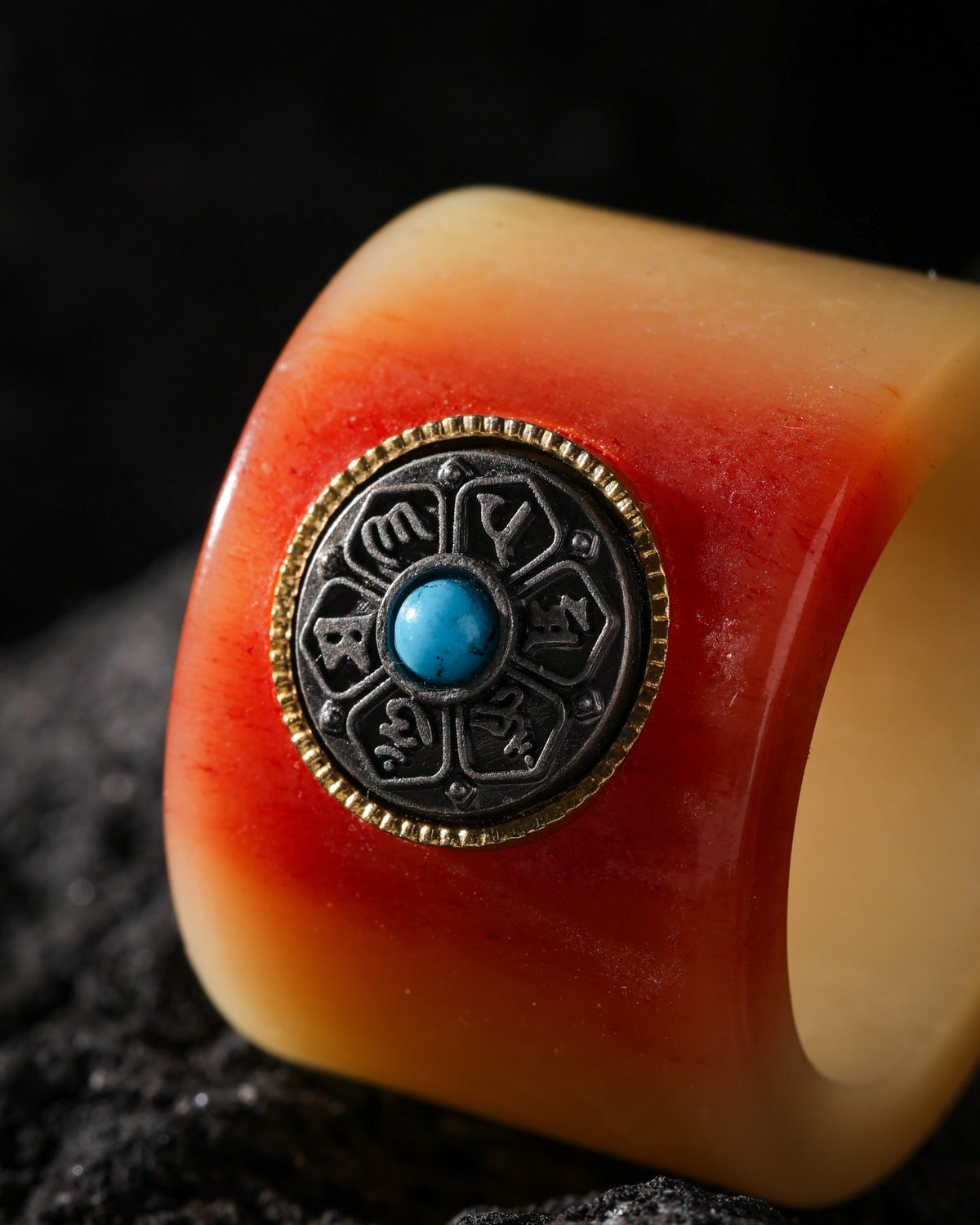 Yakknochen-Mantra-Daumenring-8