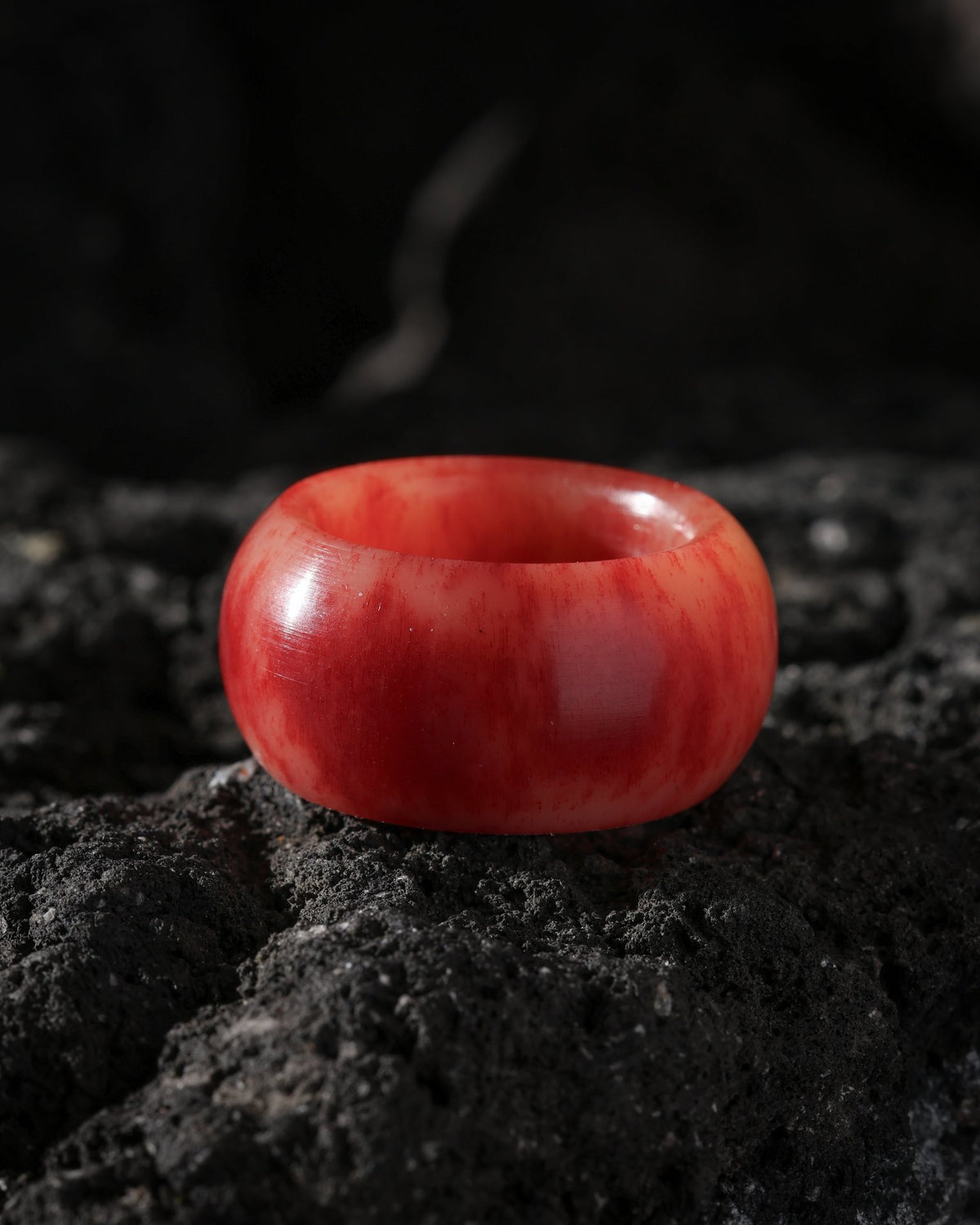 Yak Bone Band Ring-5