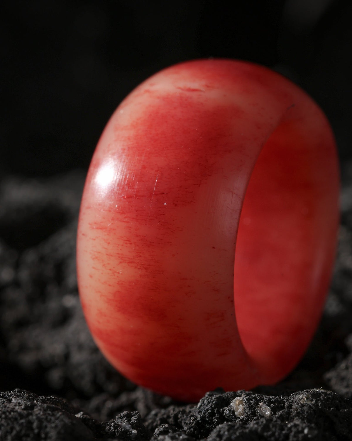 Yak Bone Band Ring-7