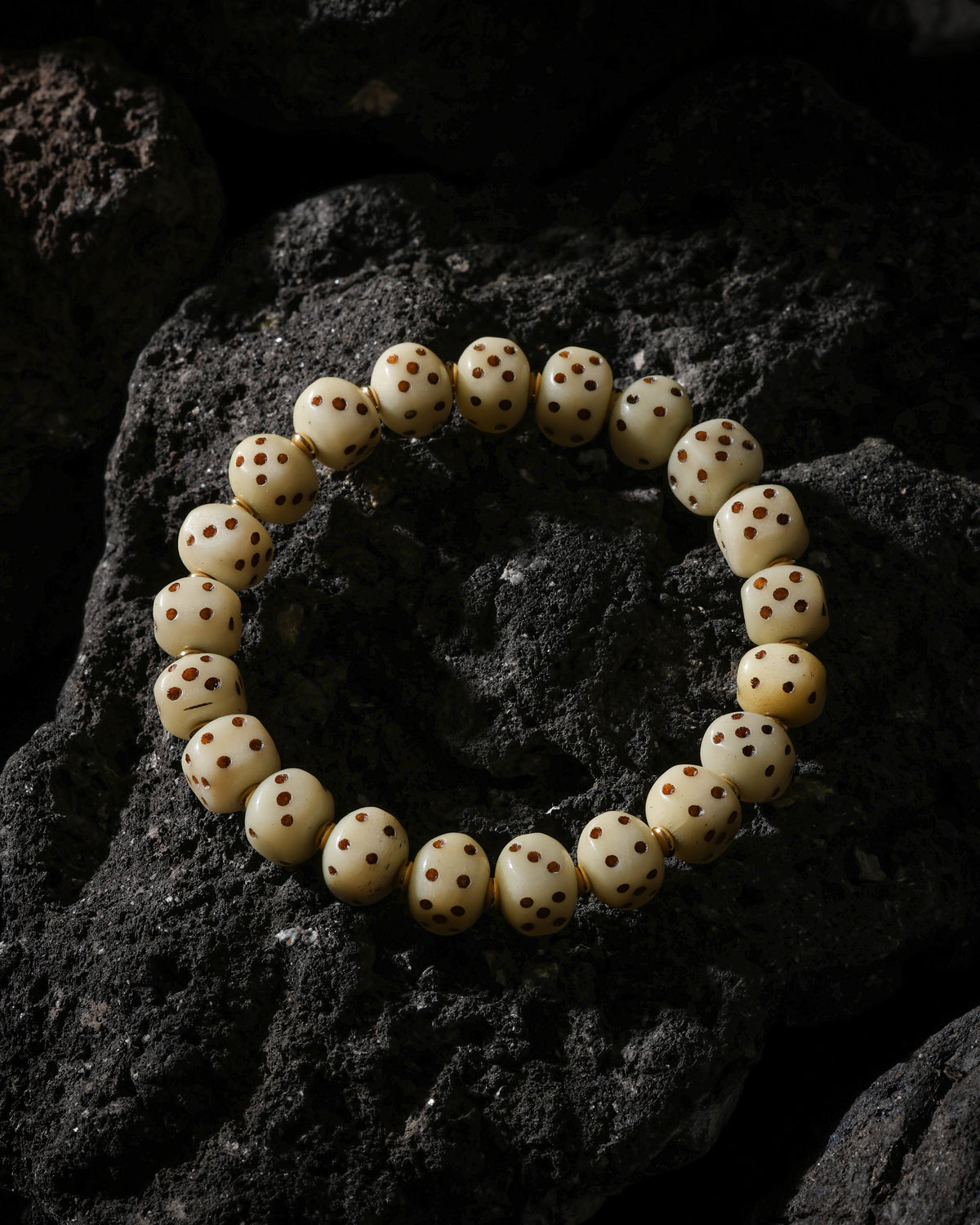 Yak Bone Dice Fortune Bracelet-4