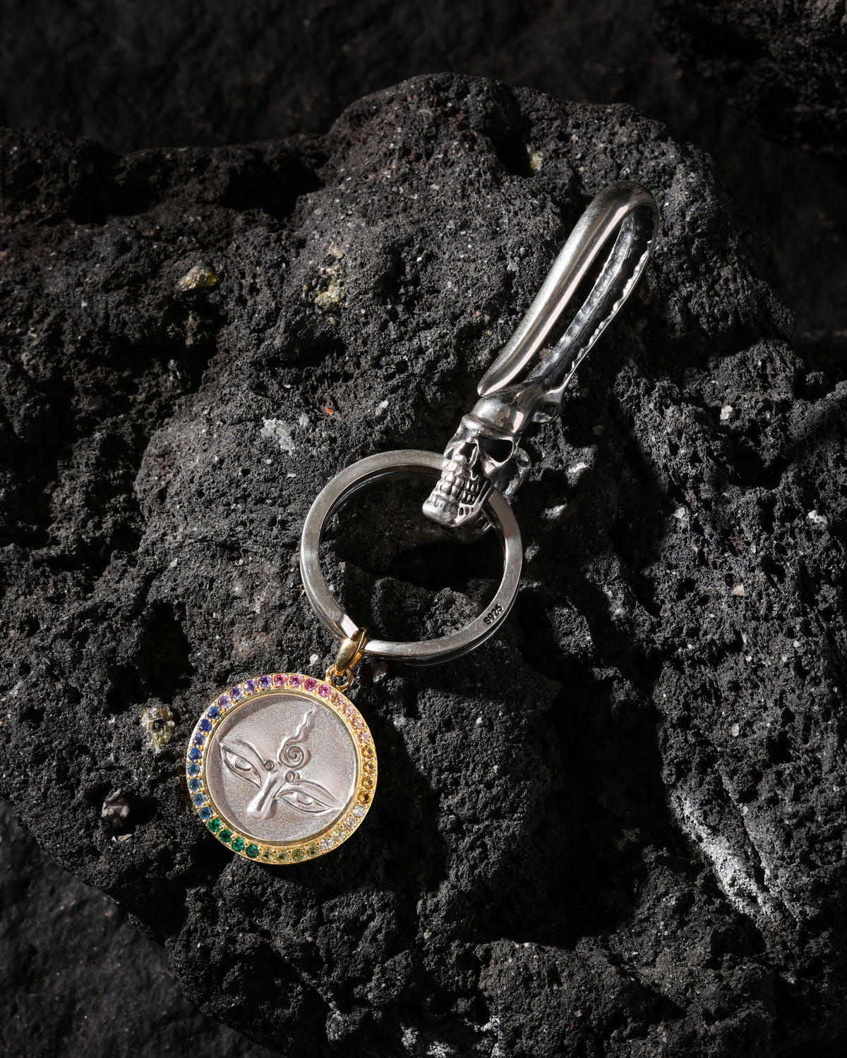 Halskette mit Anhänger aus grünem Tara-Talisman-19