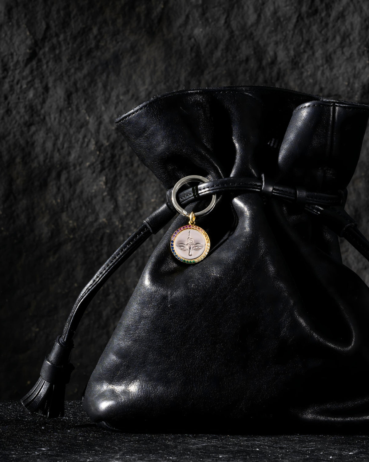 Halskette mit Anhänger aus grünem Tara-Talisman-10
