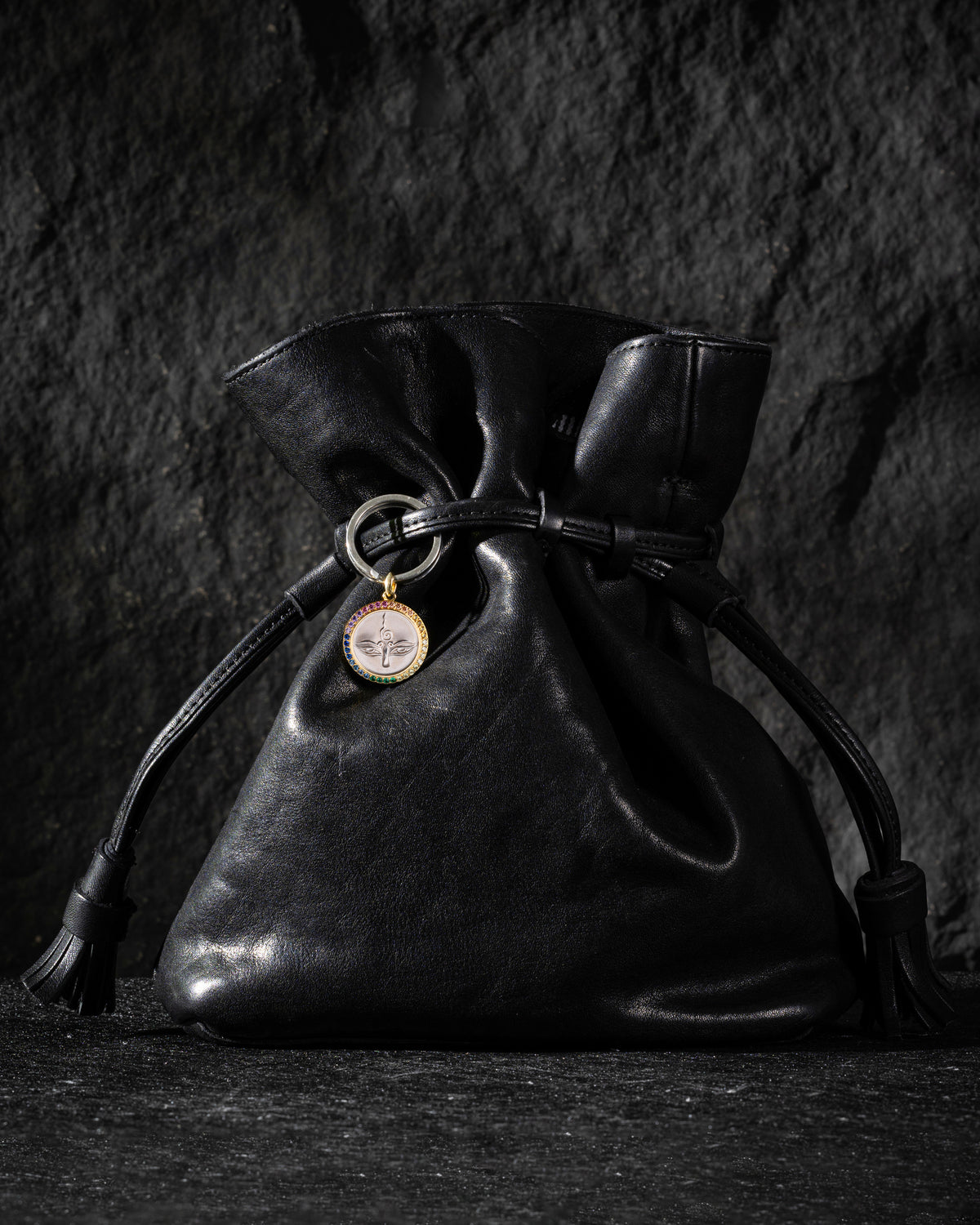 Halskette mit Anhänger aus grünem Tara-Talisman-12