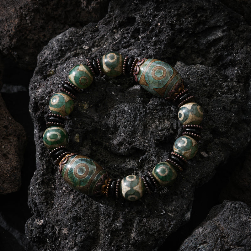 Dzi Agate Bracelet