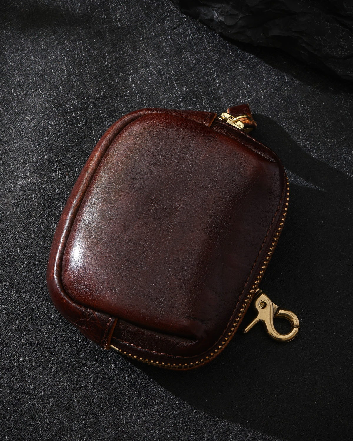Oiled Cowhide Jewelry Pouch-20