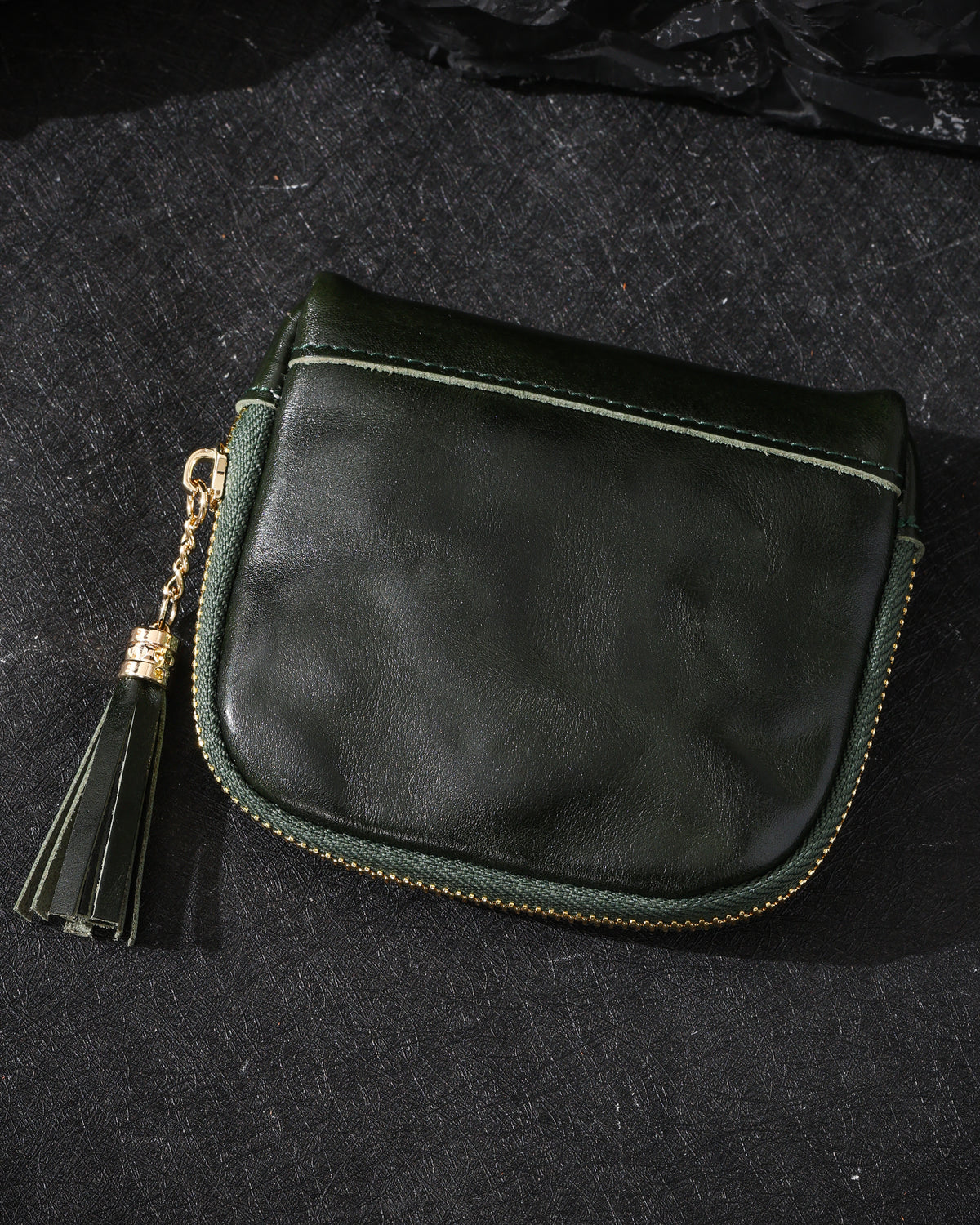 Oiled Cowhide Jewelry Pouch-25