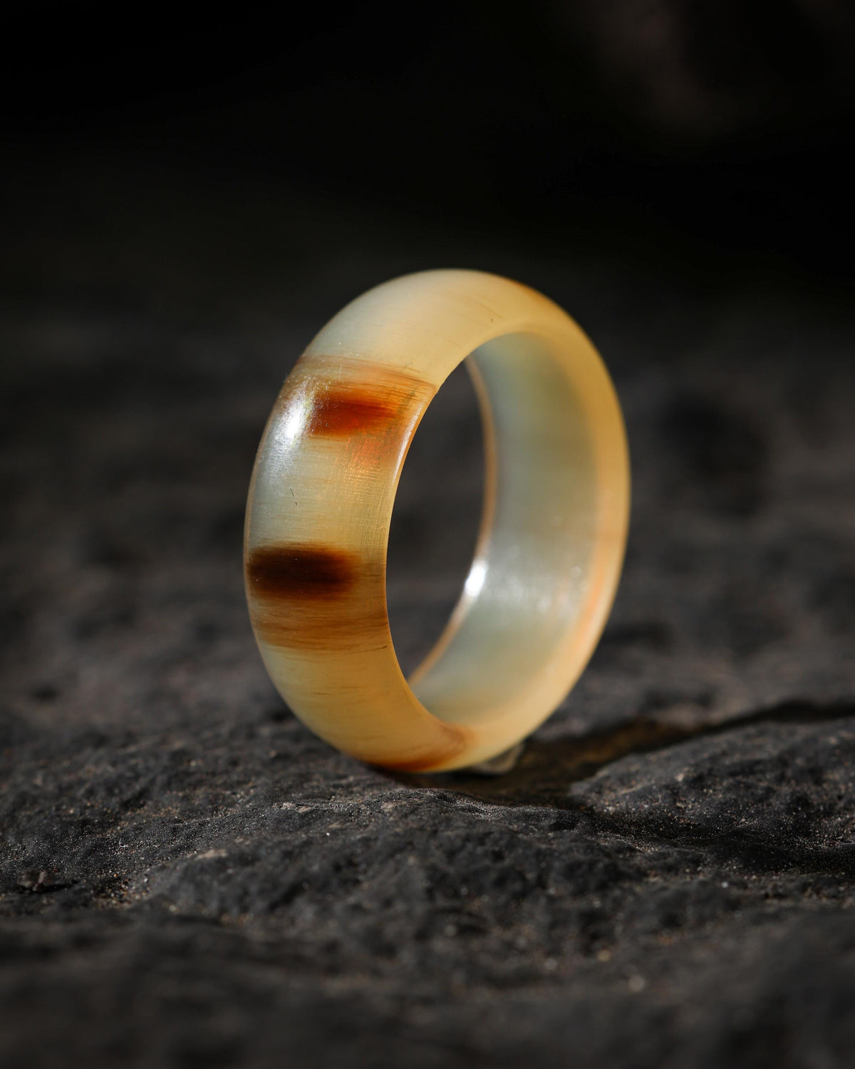 Yak Horn Thumb Ring-1