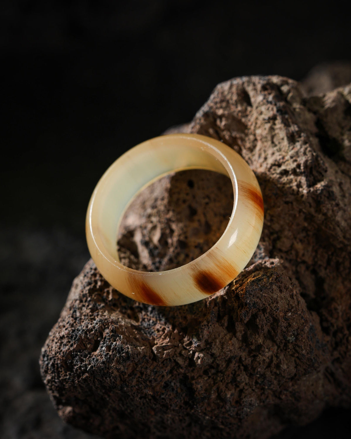 Yak Horn Thumb Ring-5